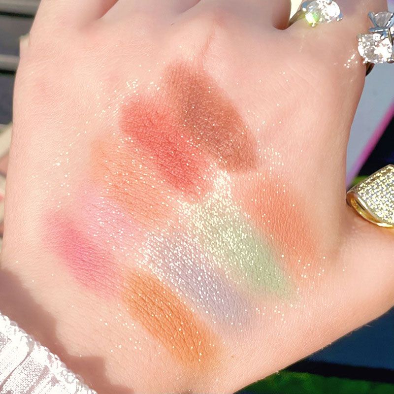 20 Colors Shiny Eyeshadow Palette Matte Rose Color Earth Eye Shadow Polarized Glitter Long Lasting Eye Makeup Cosmetic 2025New - Doylestreasures