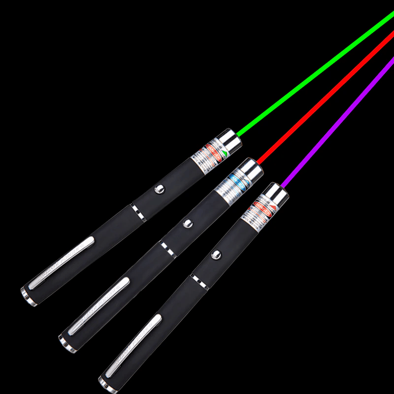 3 Packs 900Mile Laser Pointer Pen Green Blue Red Light Visible Beam Lazer - Doylestreasures
