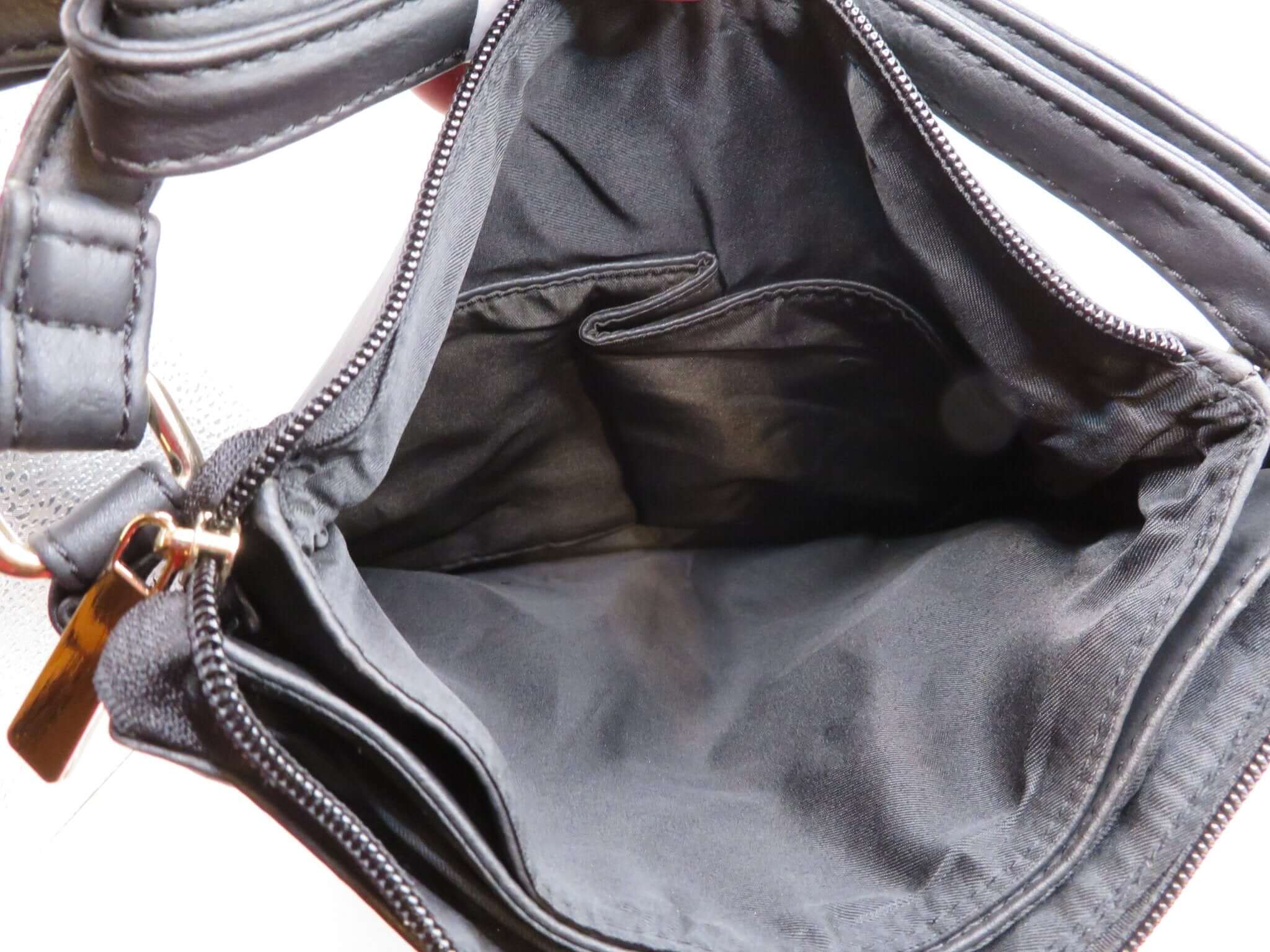 Black Crossbody Purse with Gold Hardware - Doylestreasures