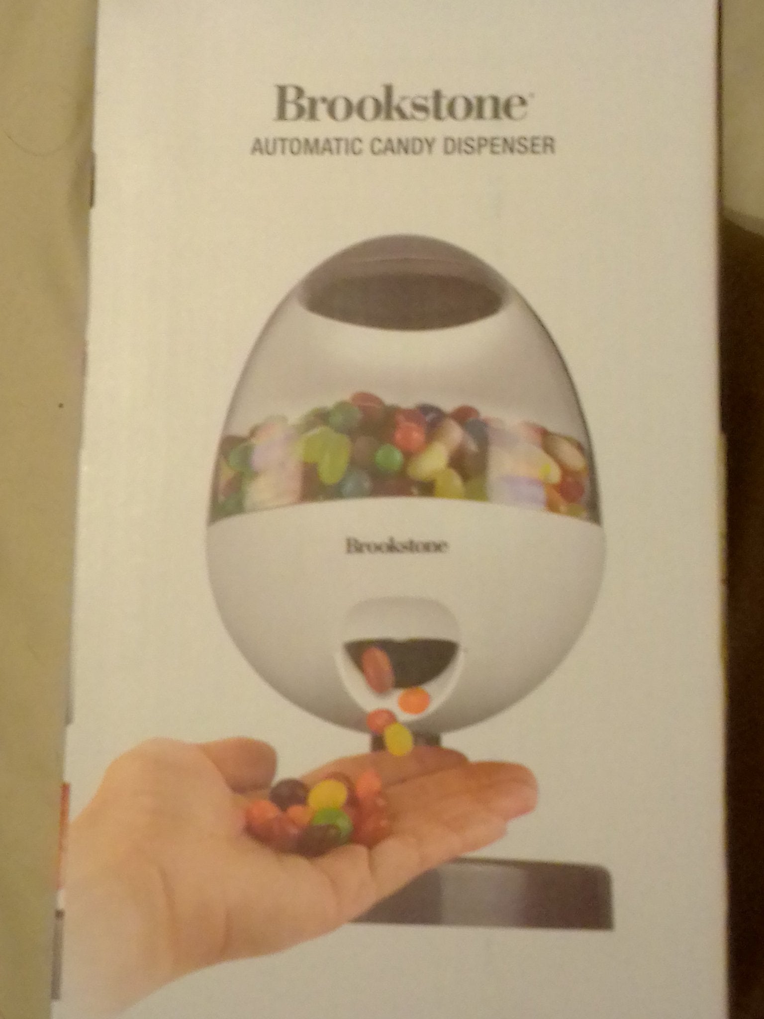 Brookstone Touch Activated Automatic Candy Dispenser - Doylestreasures