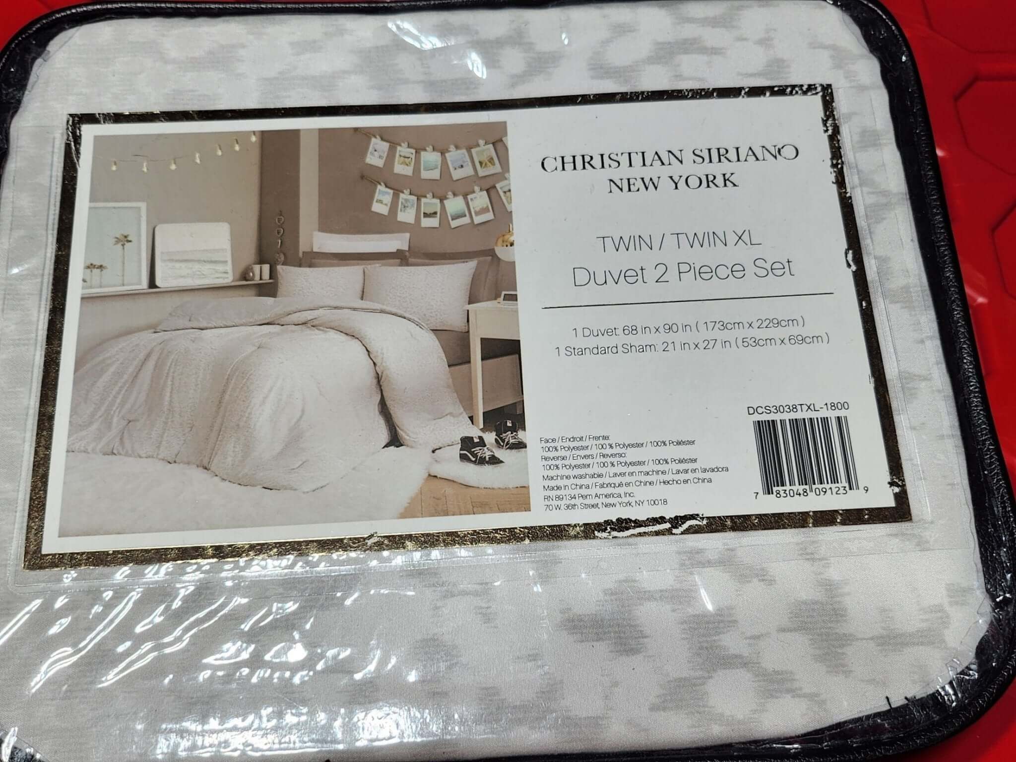 Christian Siriano New York collection Twin 2pc Duvet Cover - Doylestreasures