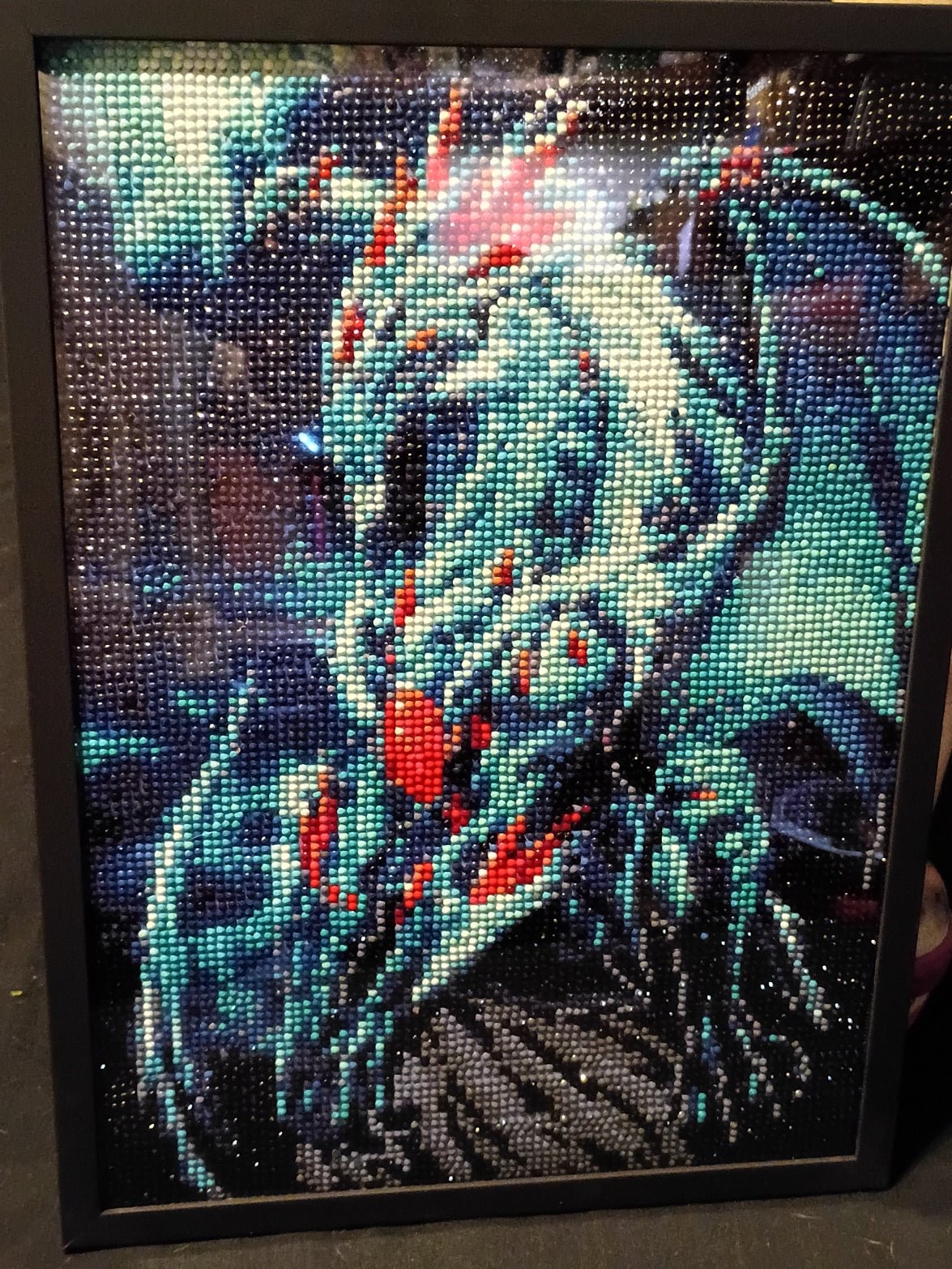 Framed Dragon Diamond Painting - Doylestreasures