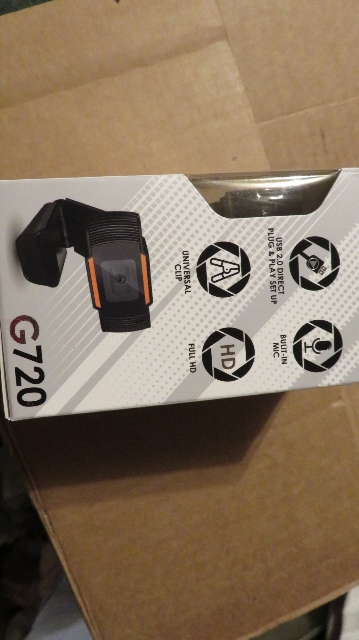 Gabba Goods Wide - Screen 720P HD Webcam with Built in Mic - Doylestreasures