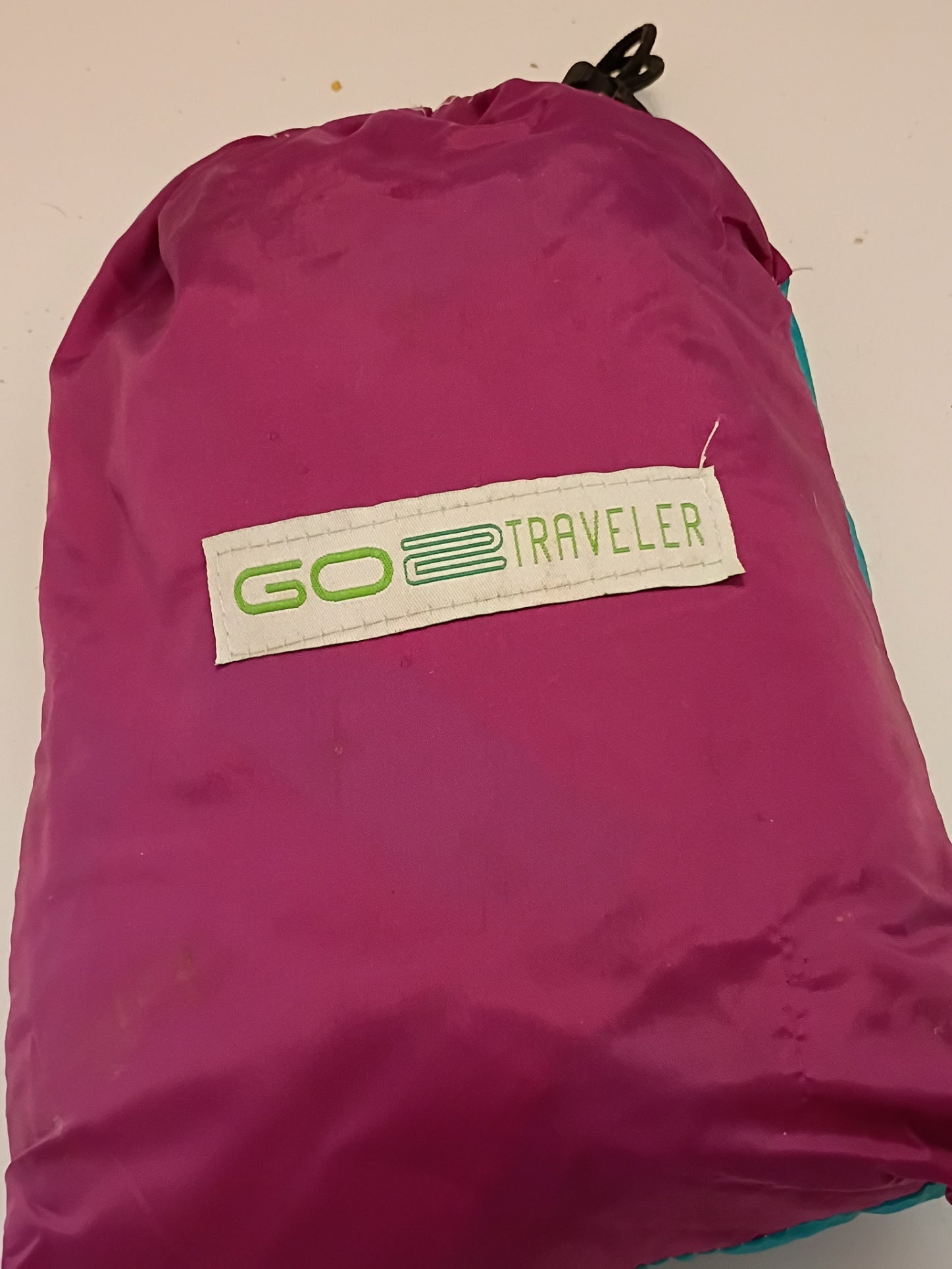 GO2 Traveler Nylon Portable Hammock, Purple/Light Blue - Doylestreasures