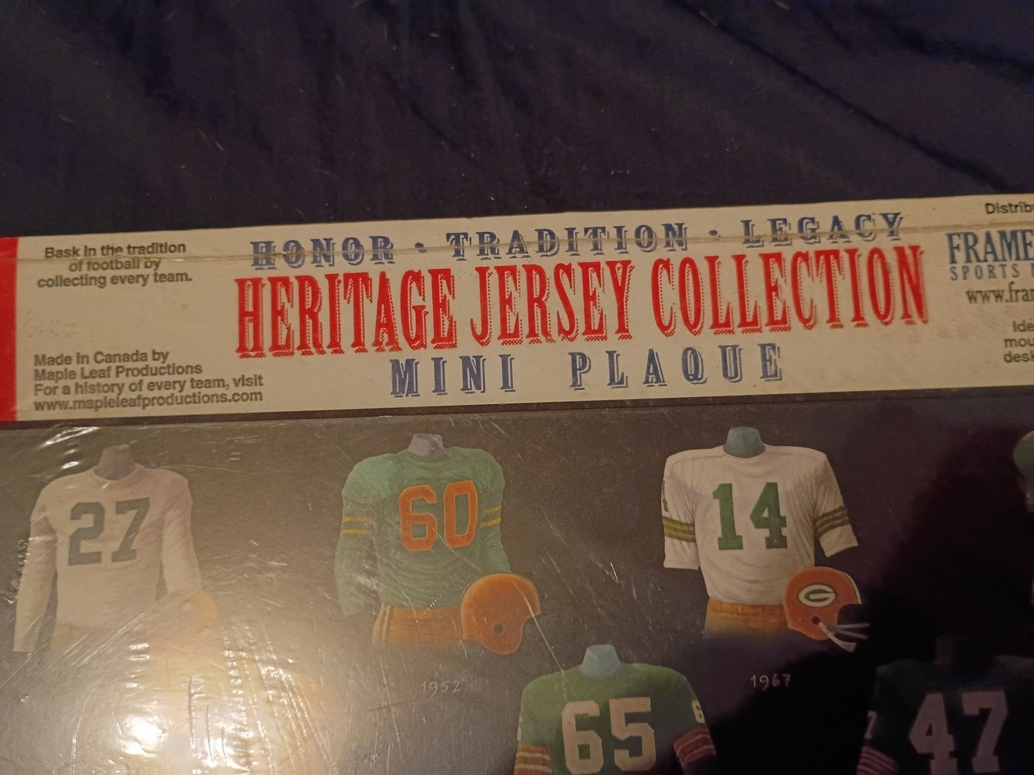 Green Bay Packers Plaque still in package: Honor - Tradition - Legacy - Doylestreasures