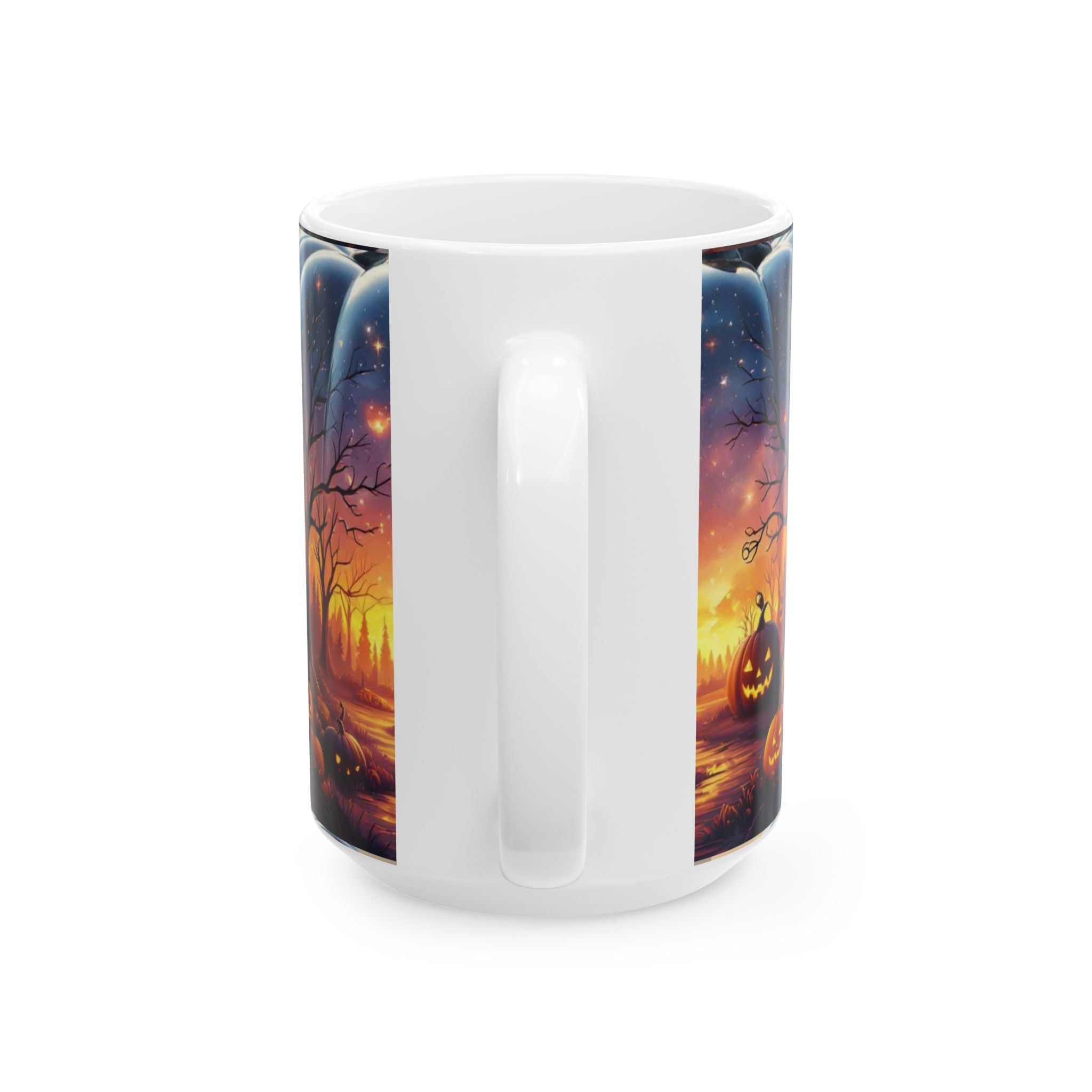 Halloween Ceramic Mug - Spooky Autumn Vibes - Doylestreasures