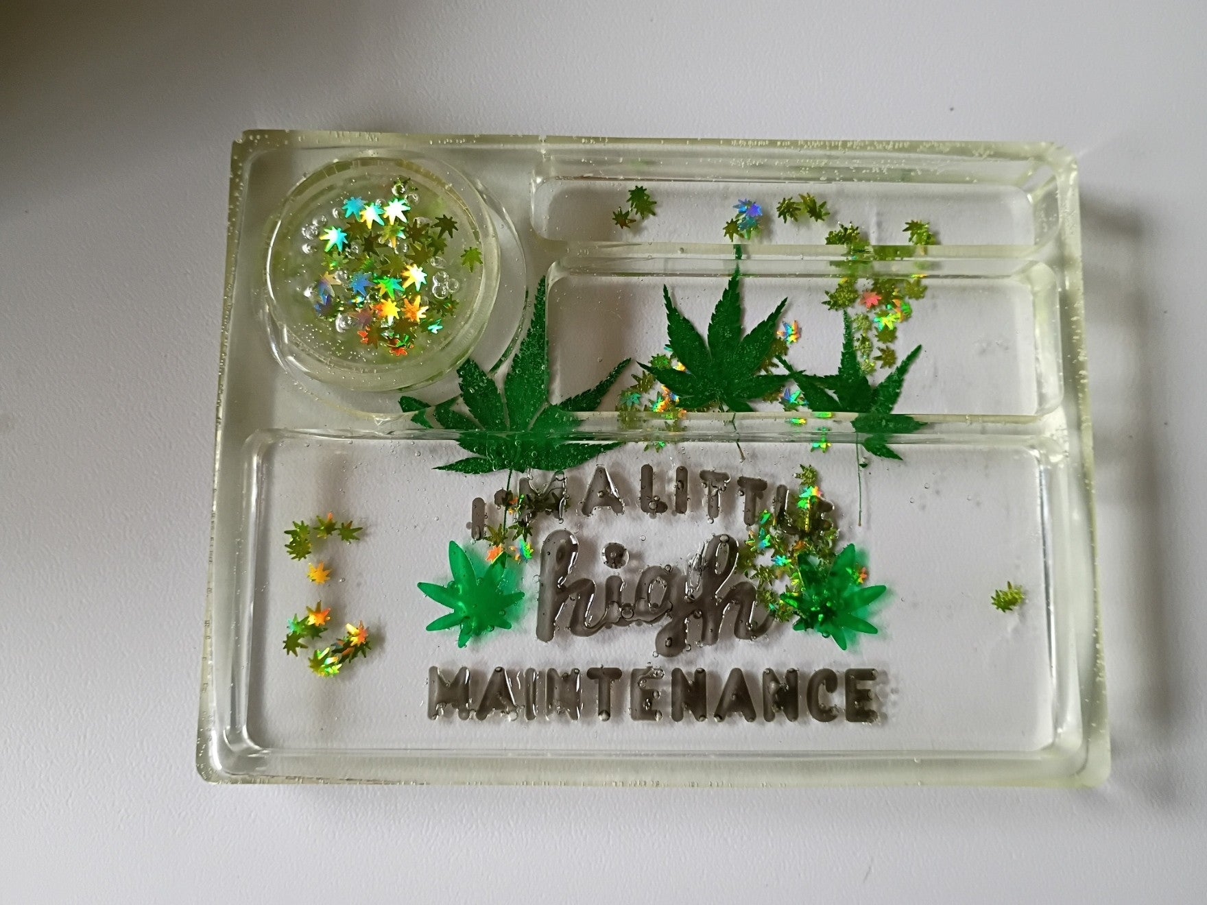 Handmade High Maintenance Rolling Tray - Doylestreasures
