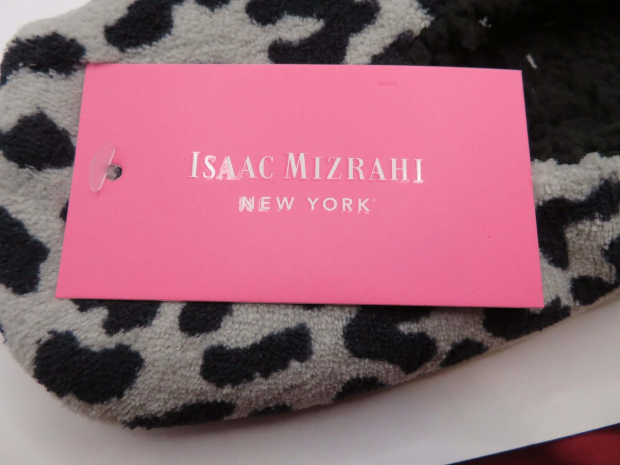 Isaac Mizrahi Leopard Sherpa Lined Slippers - Doylestreasures