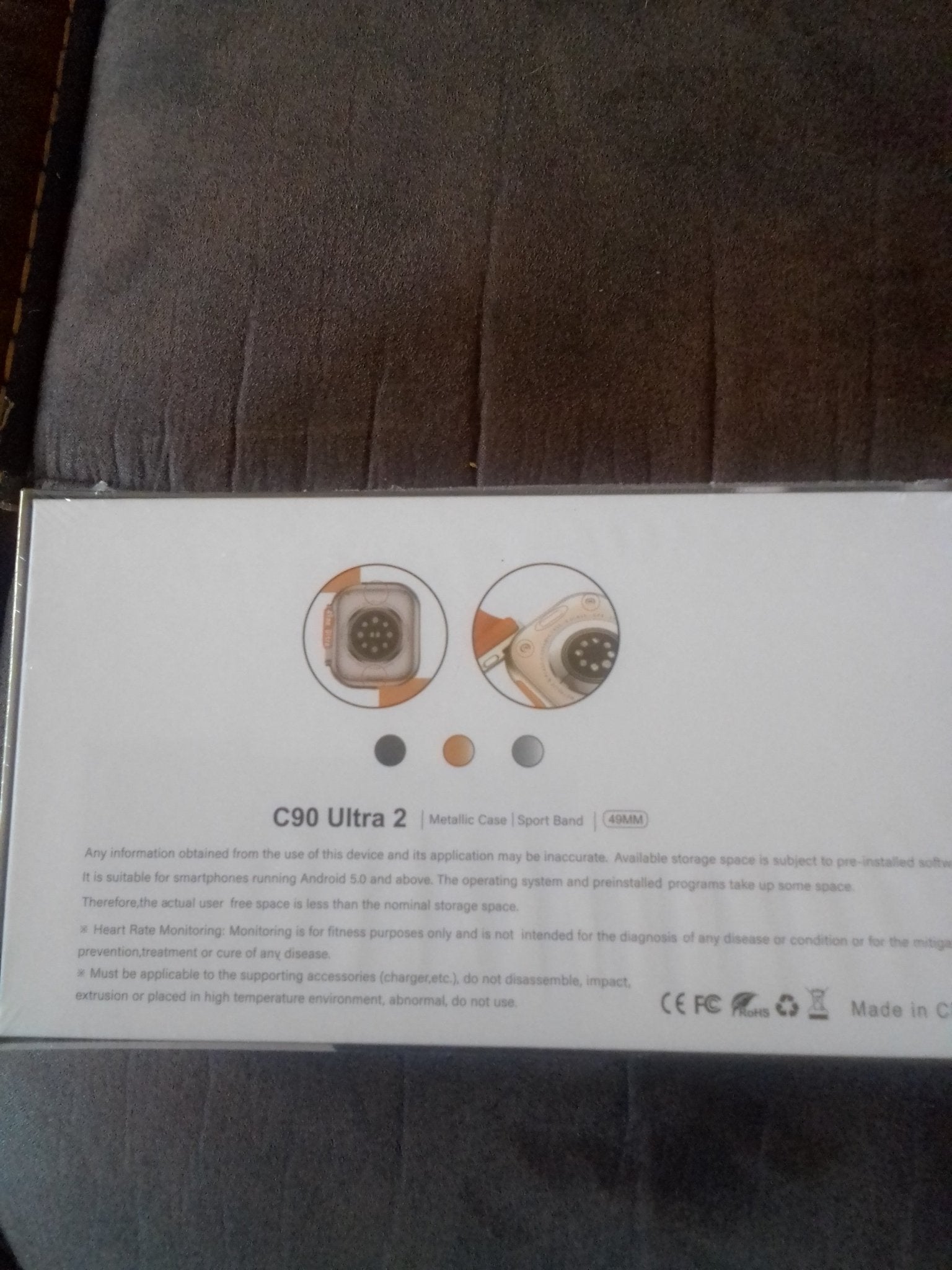 New C90 Ultra 2 Watch - Big 2.19 Infinite Display (Sealed) - Doylestreasures