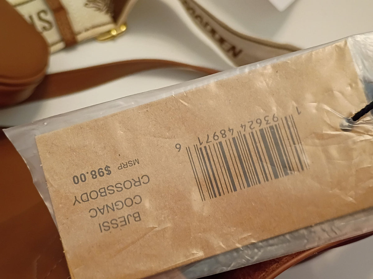 Steve Madden Cognac Crossbody Purse with Coin Purse - Doylestreasures