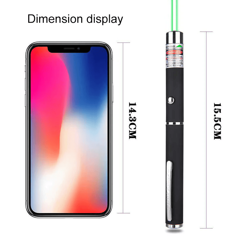3 Packs 900Mile Laser Pointer Pen Green Blue Red Light Visible Beam Lazer - Doylestreasures