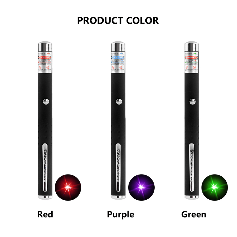 3 Packs 900Mile Laser Pointer Pen Green Blue Red Light Visible Beam Lazer - Doylestreasures