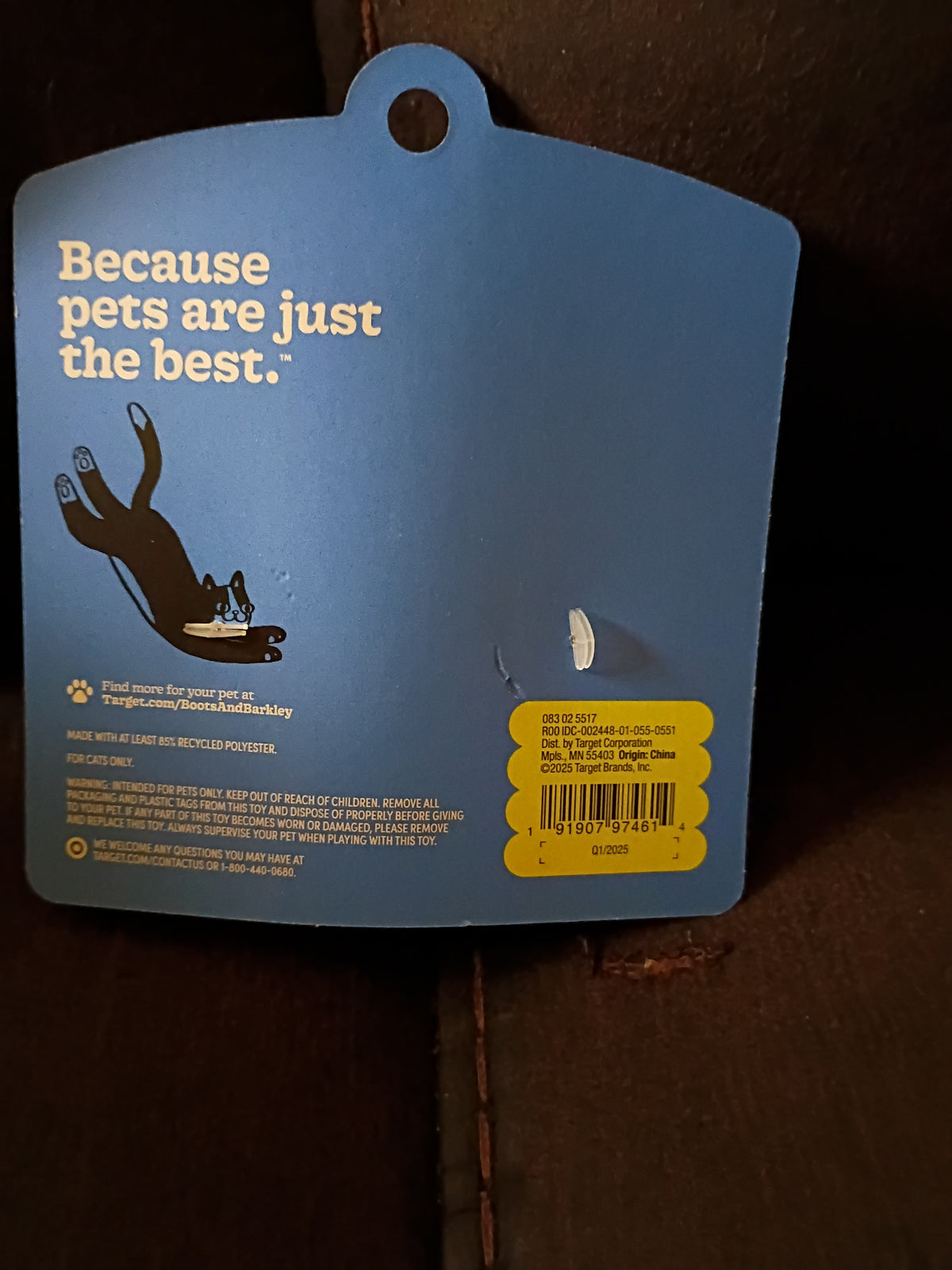 Boots & Barley Cat Toy & Treater