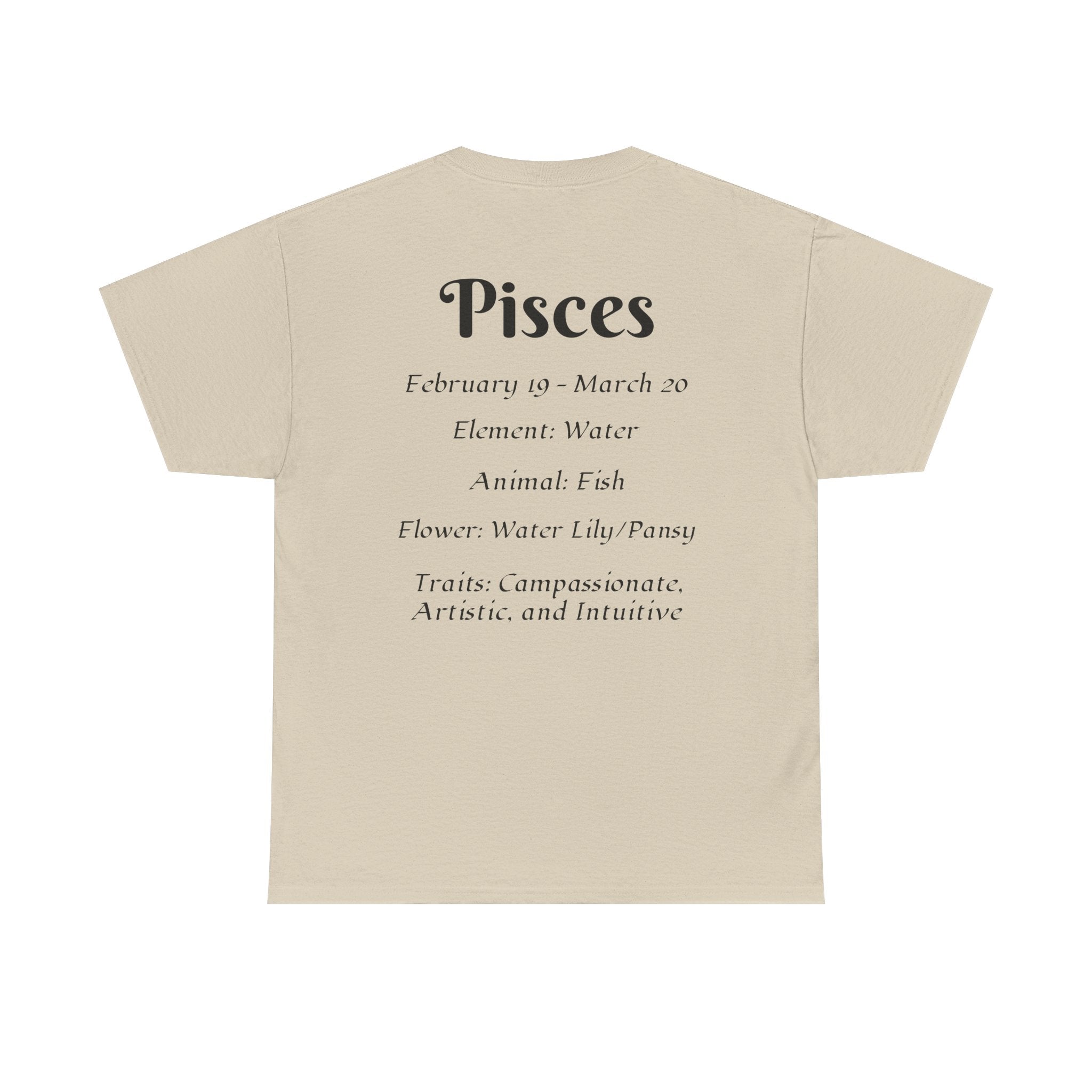 Astrology Pisces Tee, Zodiac Shirt, Horoscope Gift, Cosmic Apparel, [...] - Doylestreasures