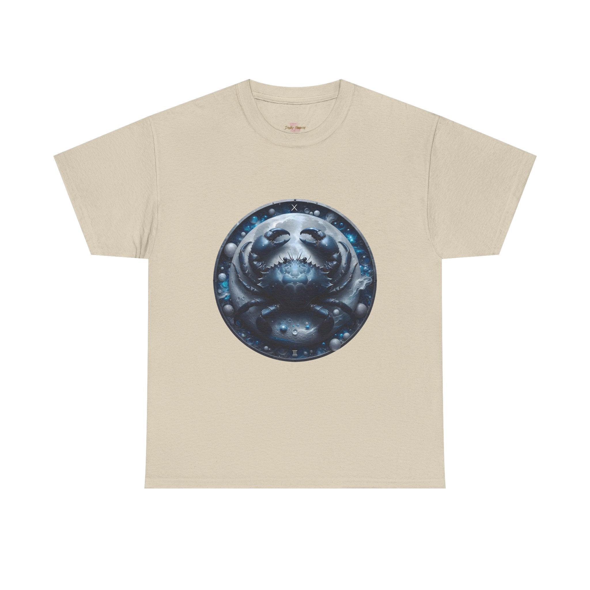 Cancer Zodiac Unisex Heavy Cotton Tee, Astrology Shirt, Horoscope Tee, [...] - Doylestreasures