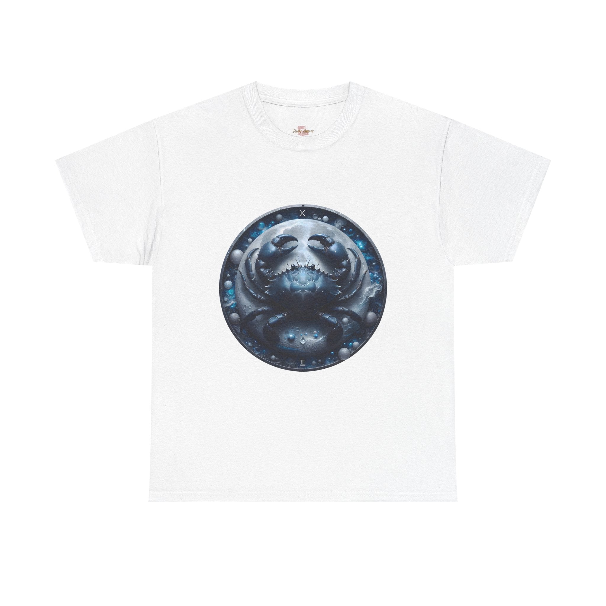 Cancer Zodiac Unisex Heavy Cotton Tee, Astrology Shirt, Horoscope Tee, [...] - Doylestreasures