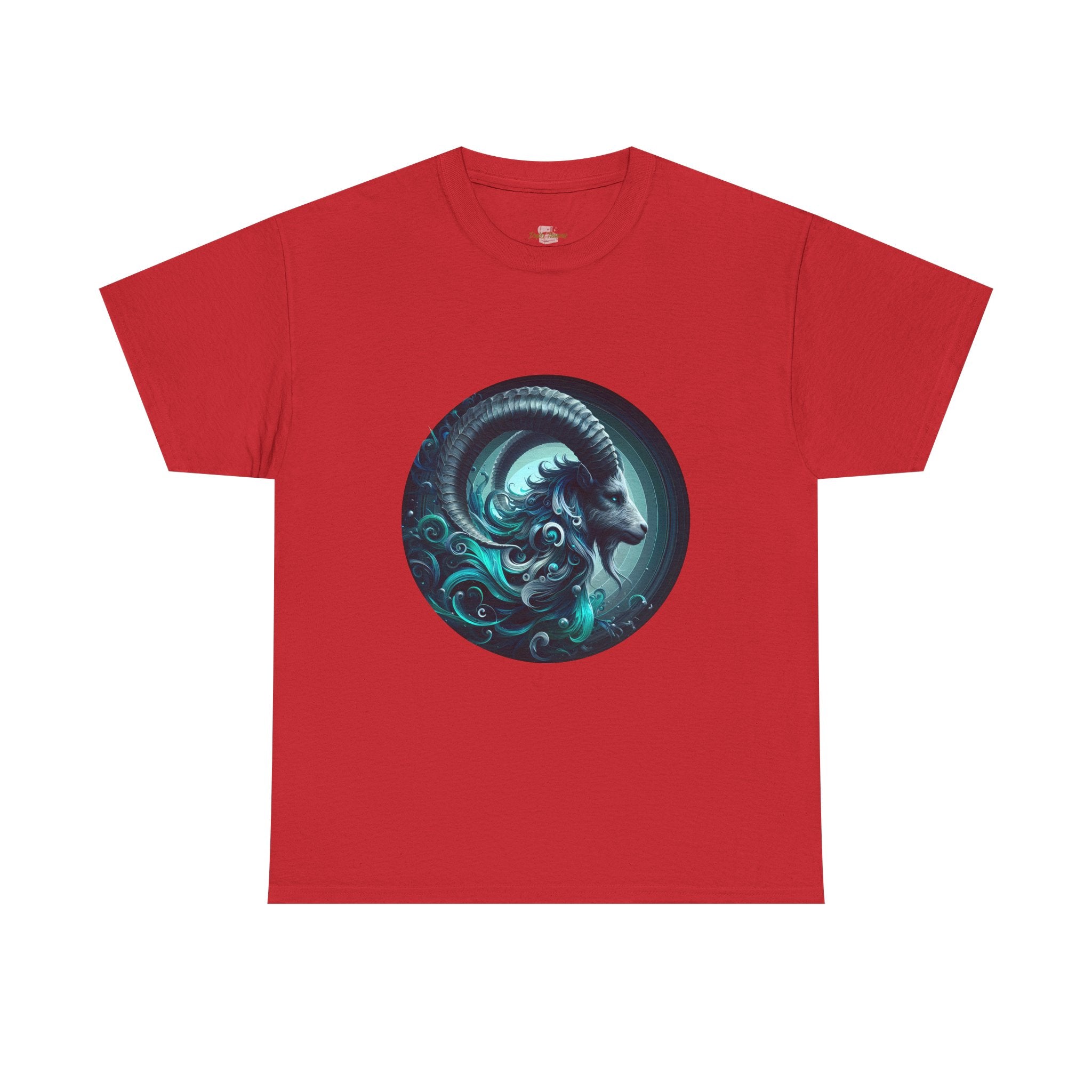 Capricorn Unisex Heavy Cotton Tee, Zodiac Shirt, Astrology Top, Birthday [...] - Doylestreasures