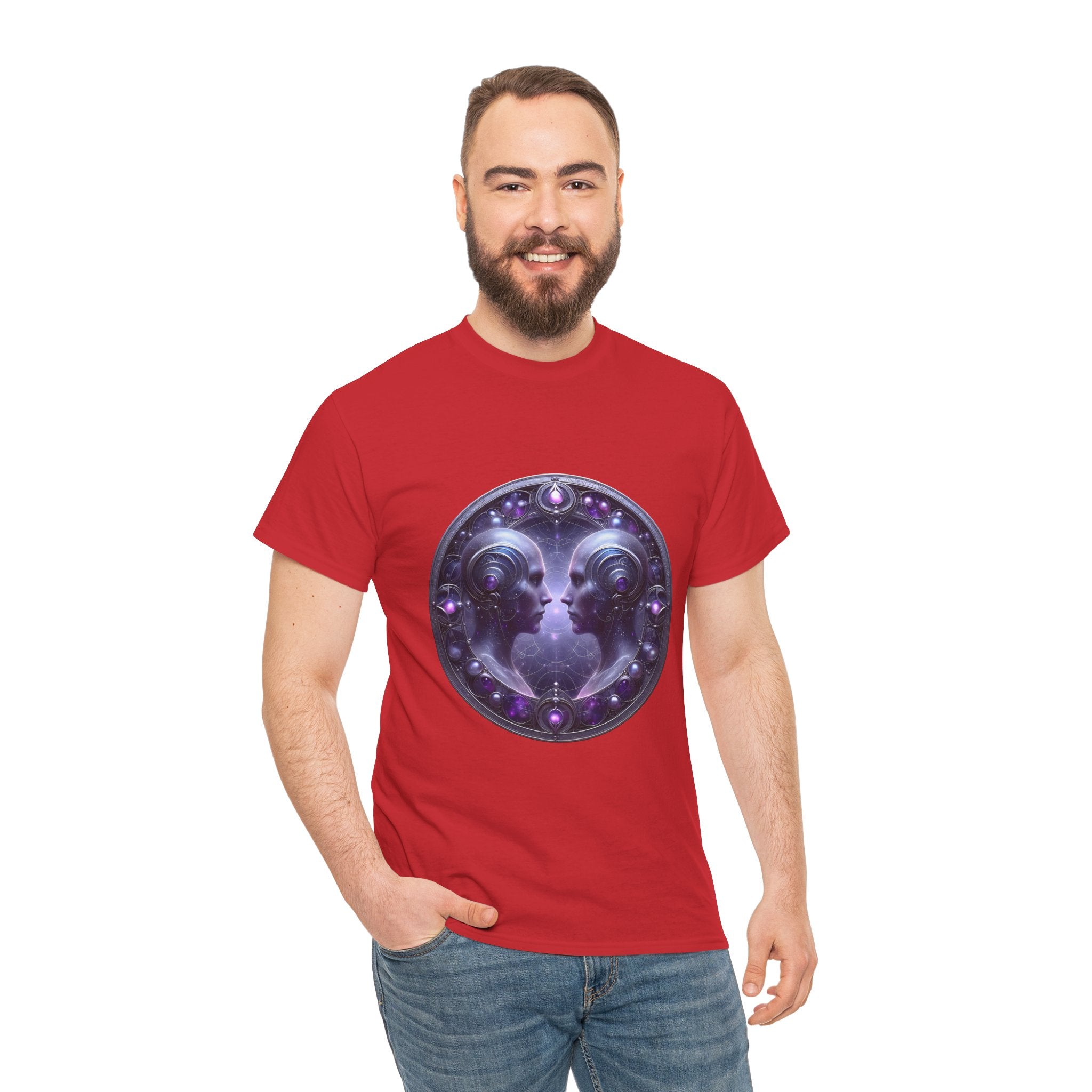 Celestial Zodiac Tee for Gemini Lovers, Astrology Shirt, Gift for Her, [...] - Doylestreasures