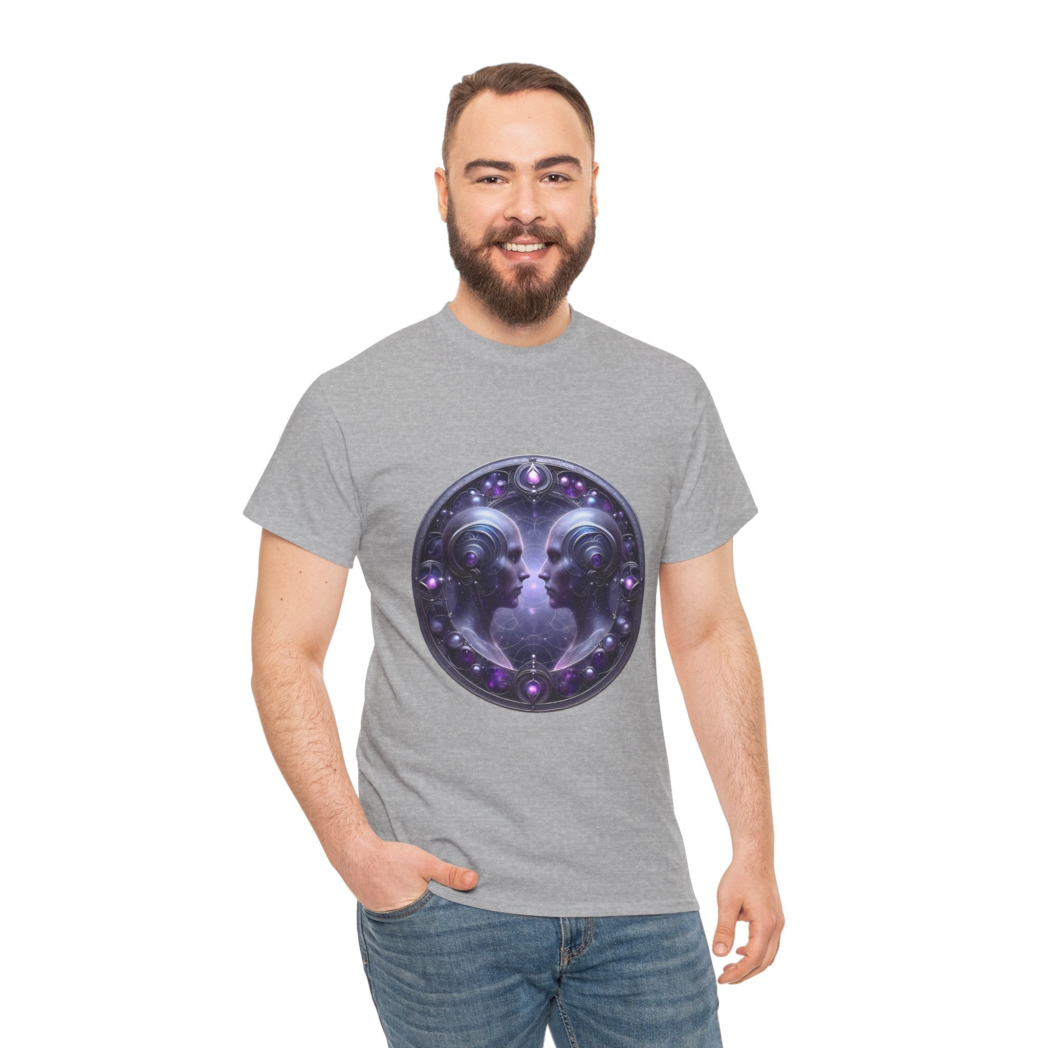 Celestial Zodiac Tee for Gemini Lovers, Astrology Shirt, Gift for Her, [...] - Doylestreasures