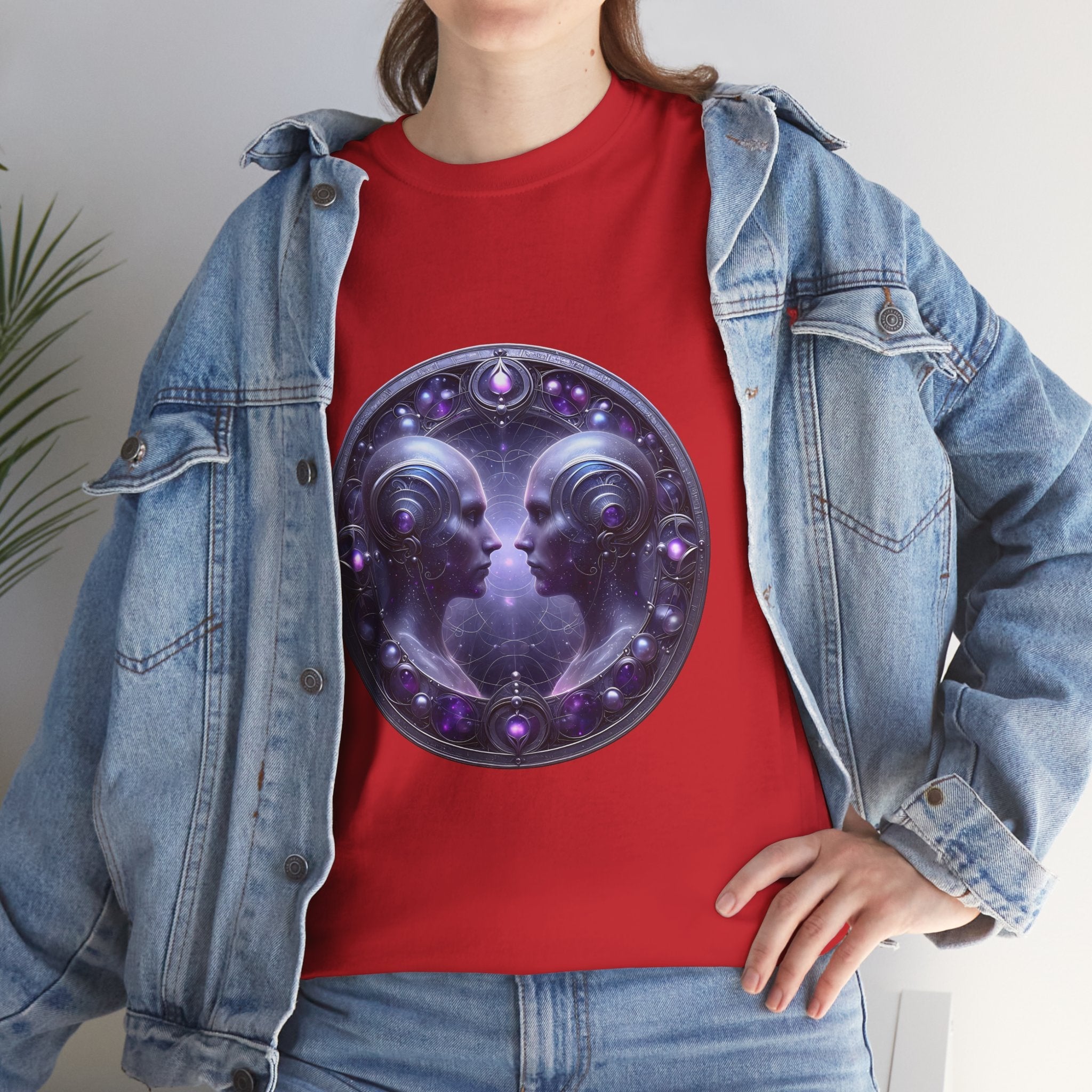 Celestial Zodiac Tee for Gemini Lovers, Astrology Shirt, Gift for Her, [...] - Doylestreasures