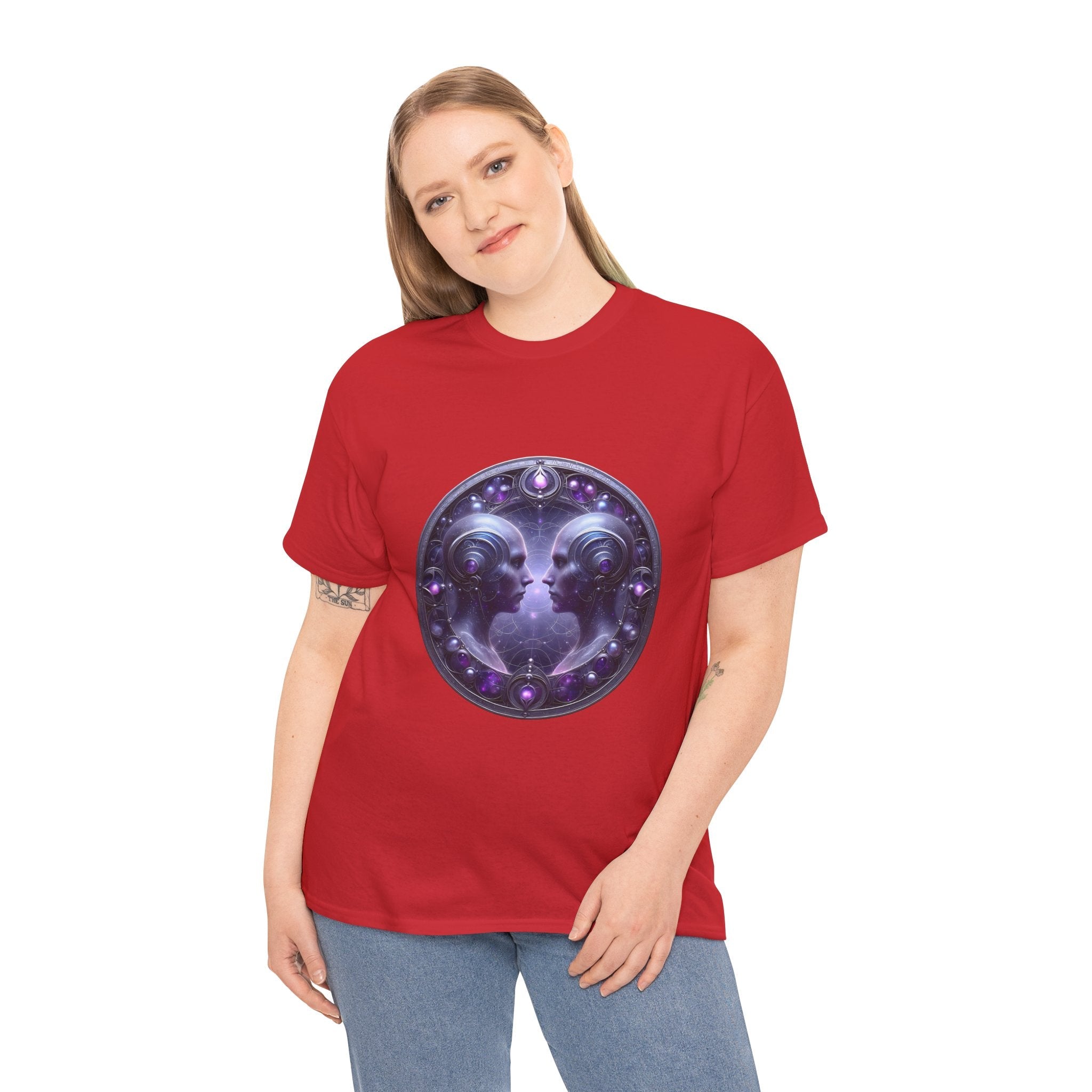 Celestial Zodiac Tee for Gemini Lovers, Astrology Shirt, Gift for Her, [...] - Doylestreasures
