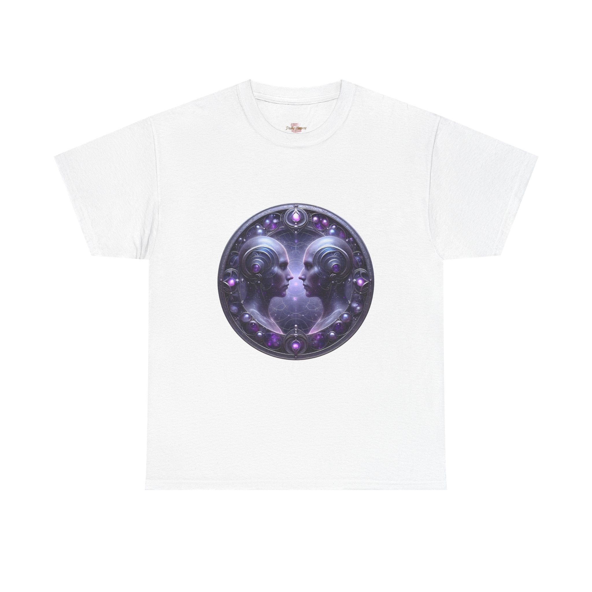 Celestial Zodiac Tee for Gemini Lovers, Astrology Shirt, Gift for Her, [...] - Doylestreasures