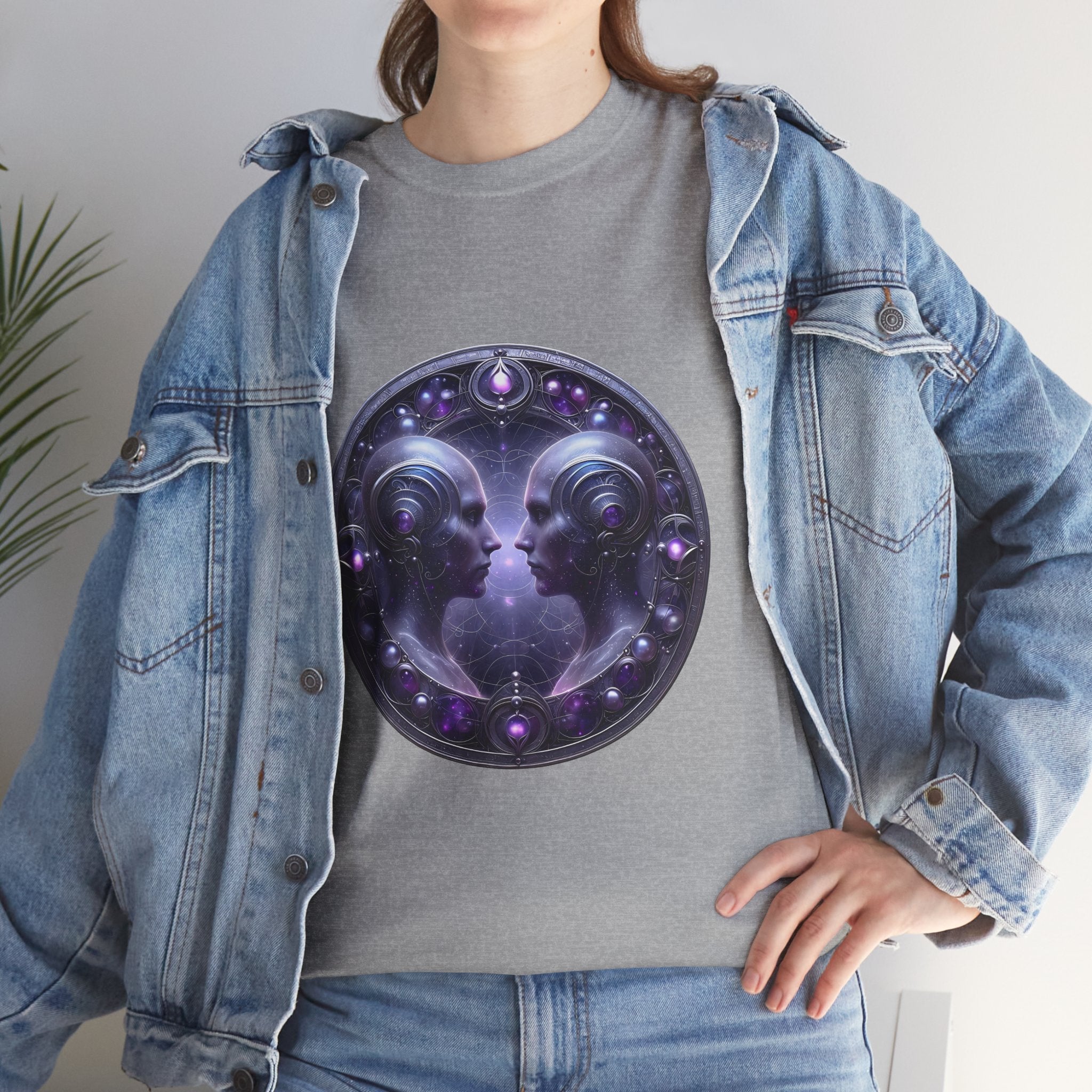 Celestial Zodiac Tee for Gemini Lovers, Astrology Shirt, Gift for Her, [...] - Doylestreasures