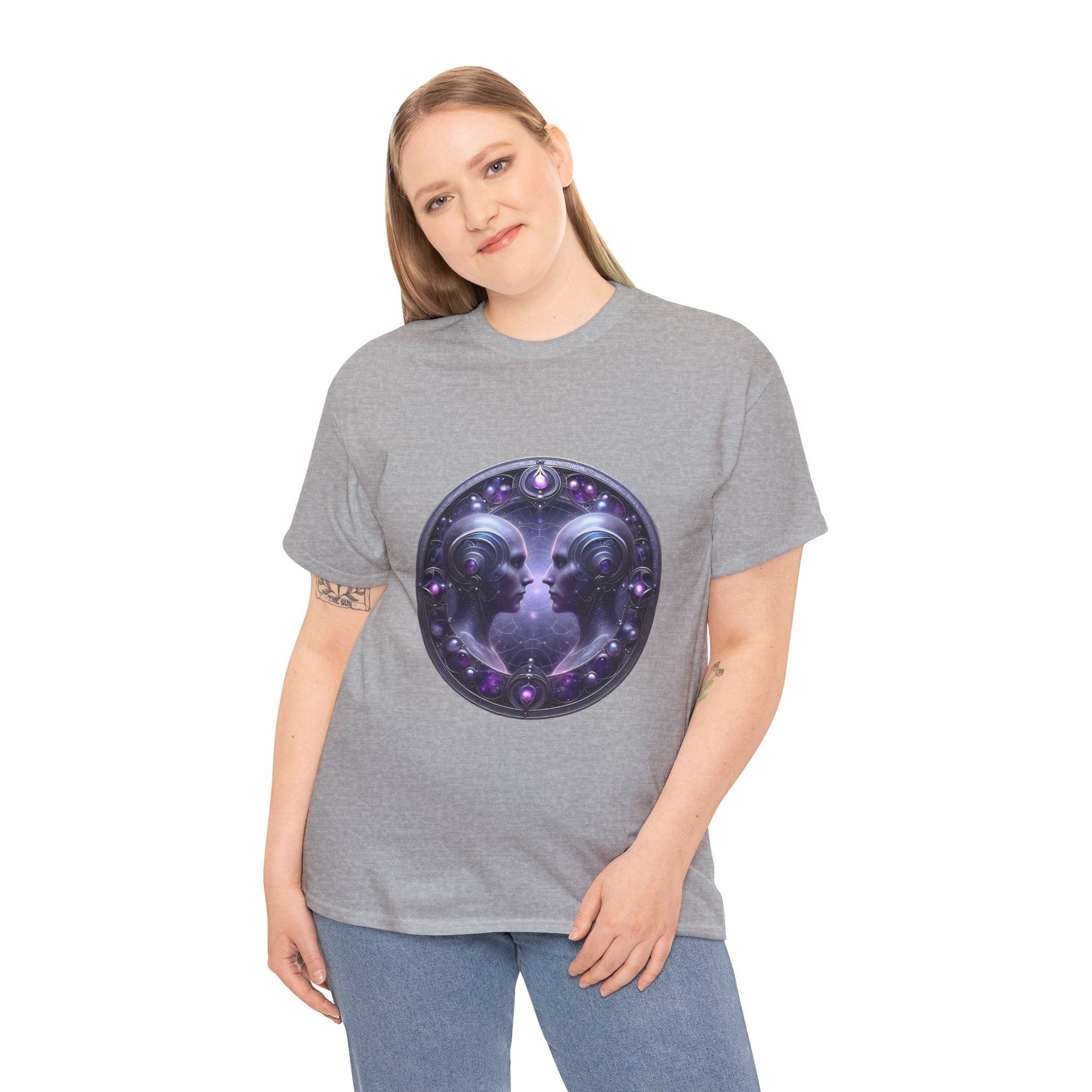 Celestial Zodiac Tee for Gemini Lovers, Astrology Shirt, Gift for Her, [...] - Doylestreasures