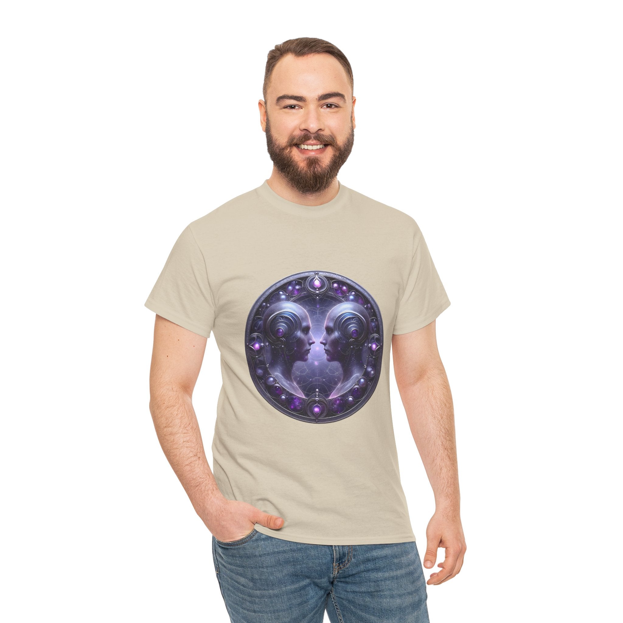 Celestial Zodiac Tee for Gemini Lovers, Astrology Shirt, Gift for Her, [...] - Doylestreasures