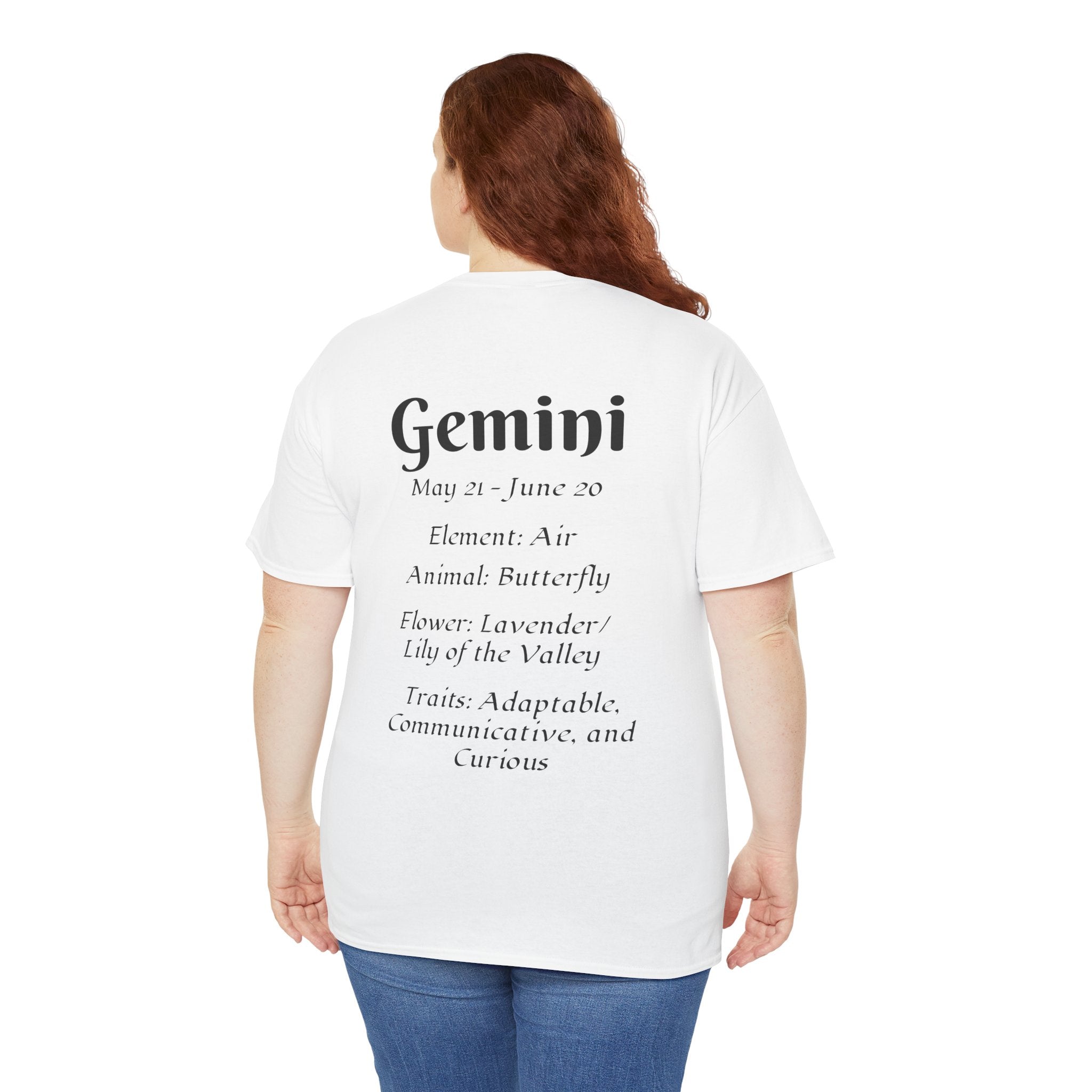 Celestial Zodiac Tee for Gemini Lovers, Astrology Shirt, Gift for Her, [...] - Doylestreasures