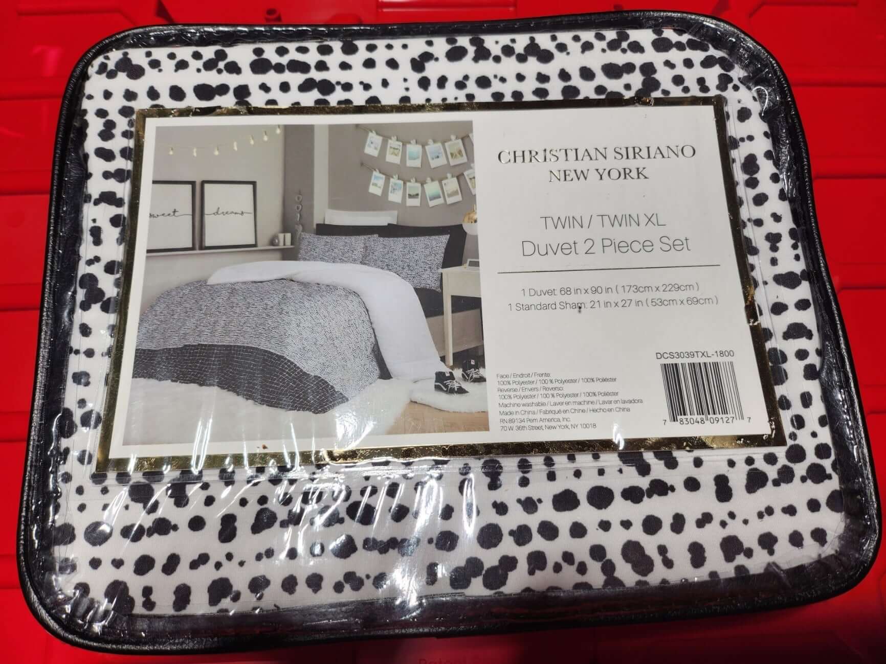 Christian Siriano New York collection Twin 2pc Duvet Cover - Doylestreasures