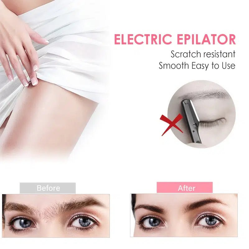 Epilator Hair Removal For Women - Hair Trimming System Epilation, Wet Dry Electric Shaver For Legs, Epilator Razor Trimmer - Doylestreasures