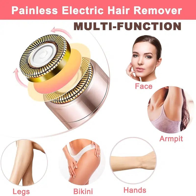 Epilator Hair Removal For Women - Hair Trimming System Epilation, Wet Dry Electric Shaver For Legs, Epilator Razor Trimmer - Doylestreasures