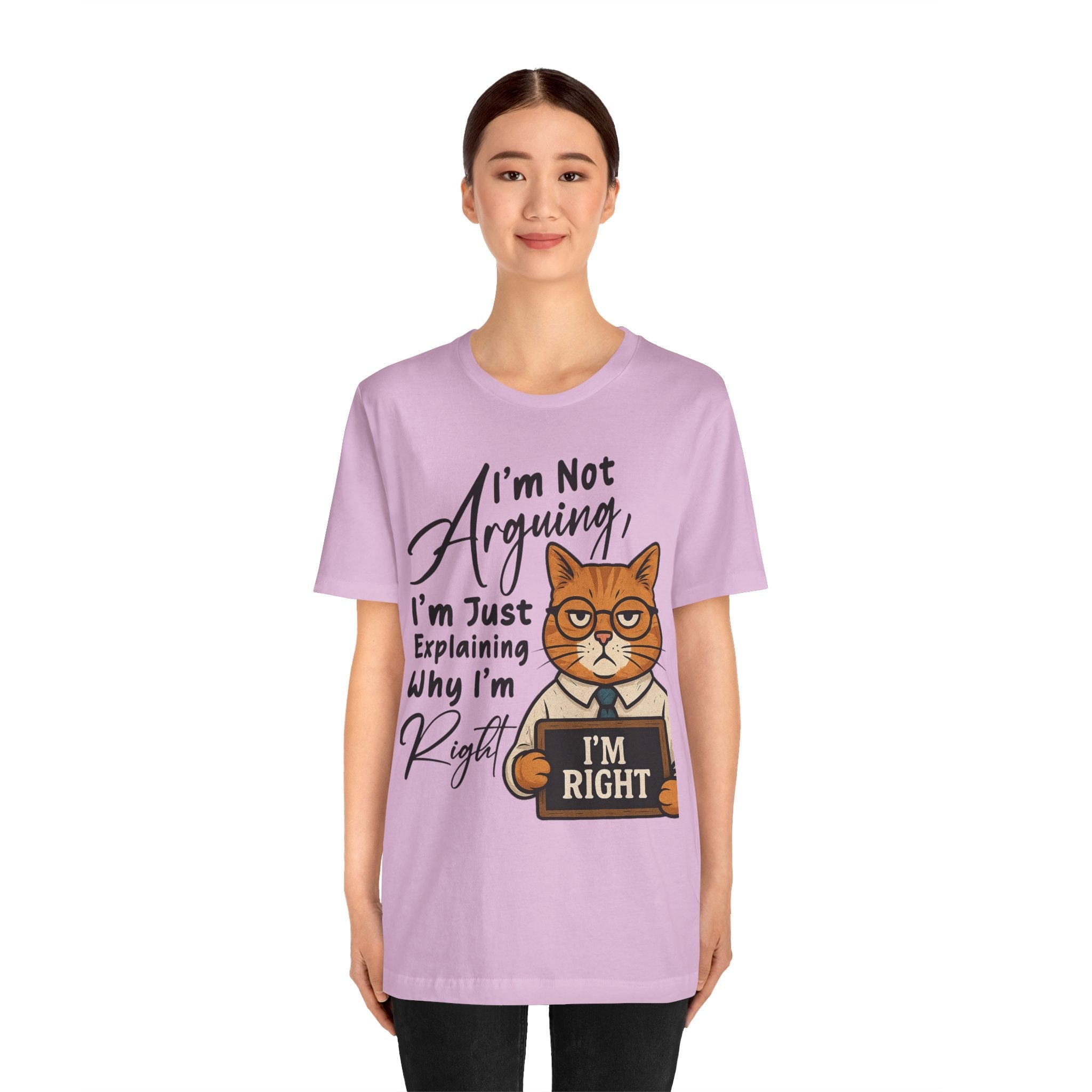 Funny Cat Quote Tee, I'm Right cat shirt - Doylestreasures