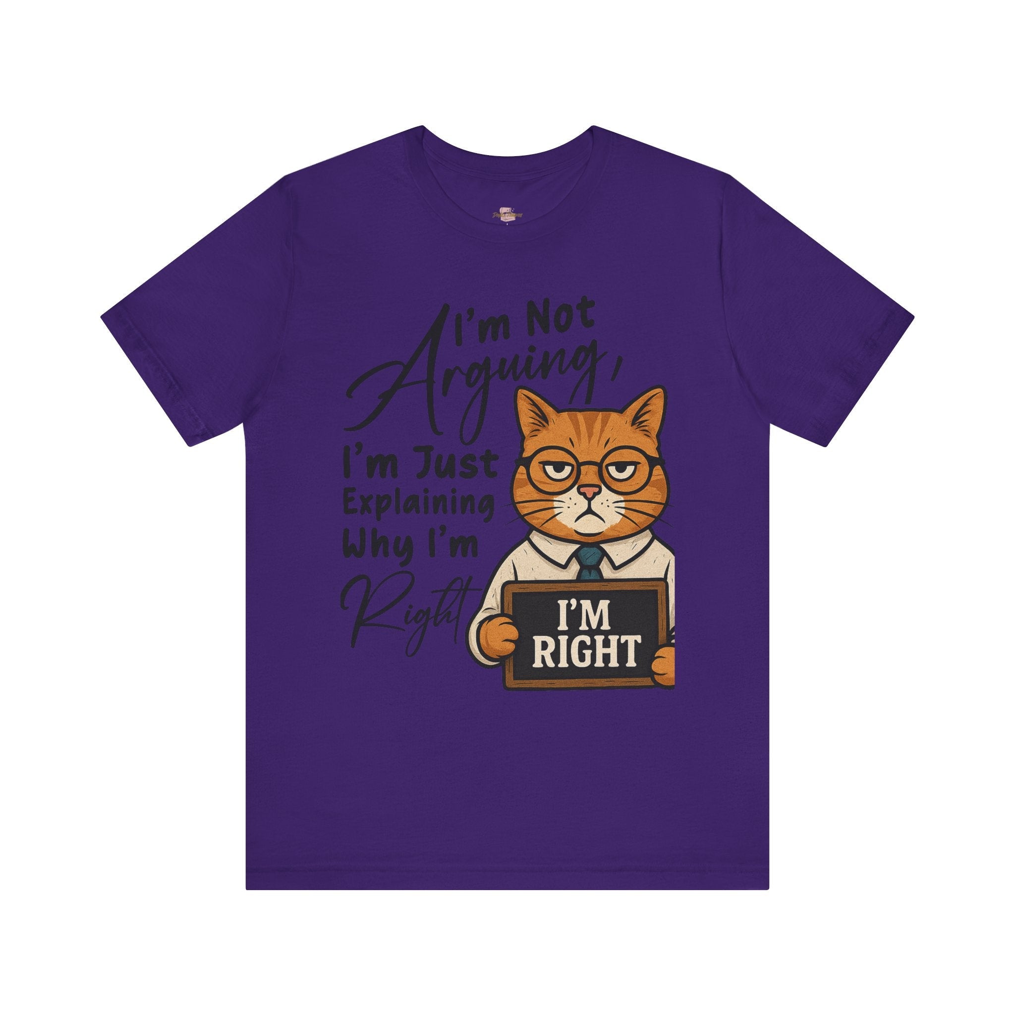 Funny Cat Quote Tee, I'm Right cat shirt - Doylestreasures