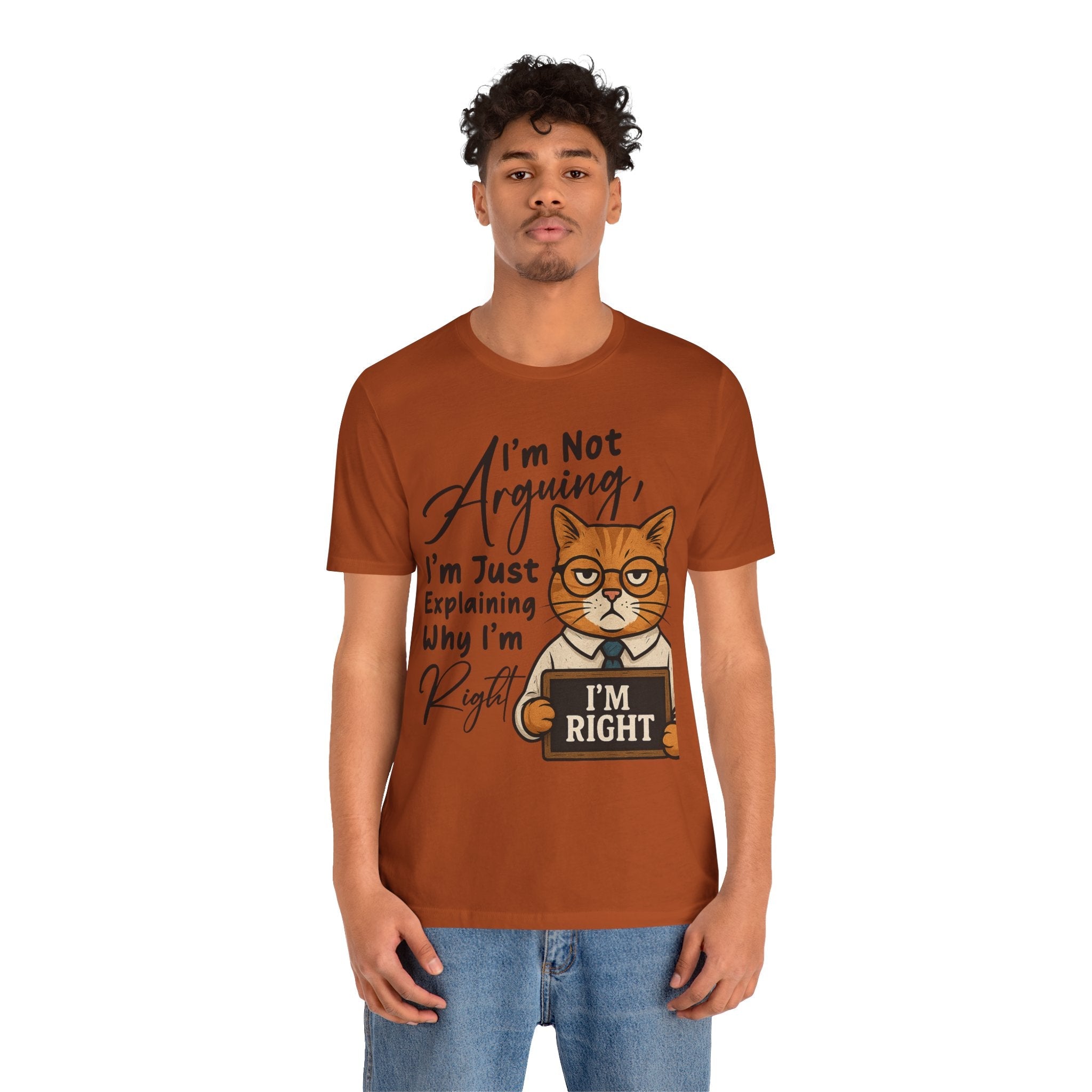 Funny Cat Quote Tee, I'm Right cat shirt - Doylestreasures