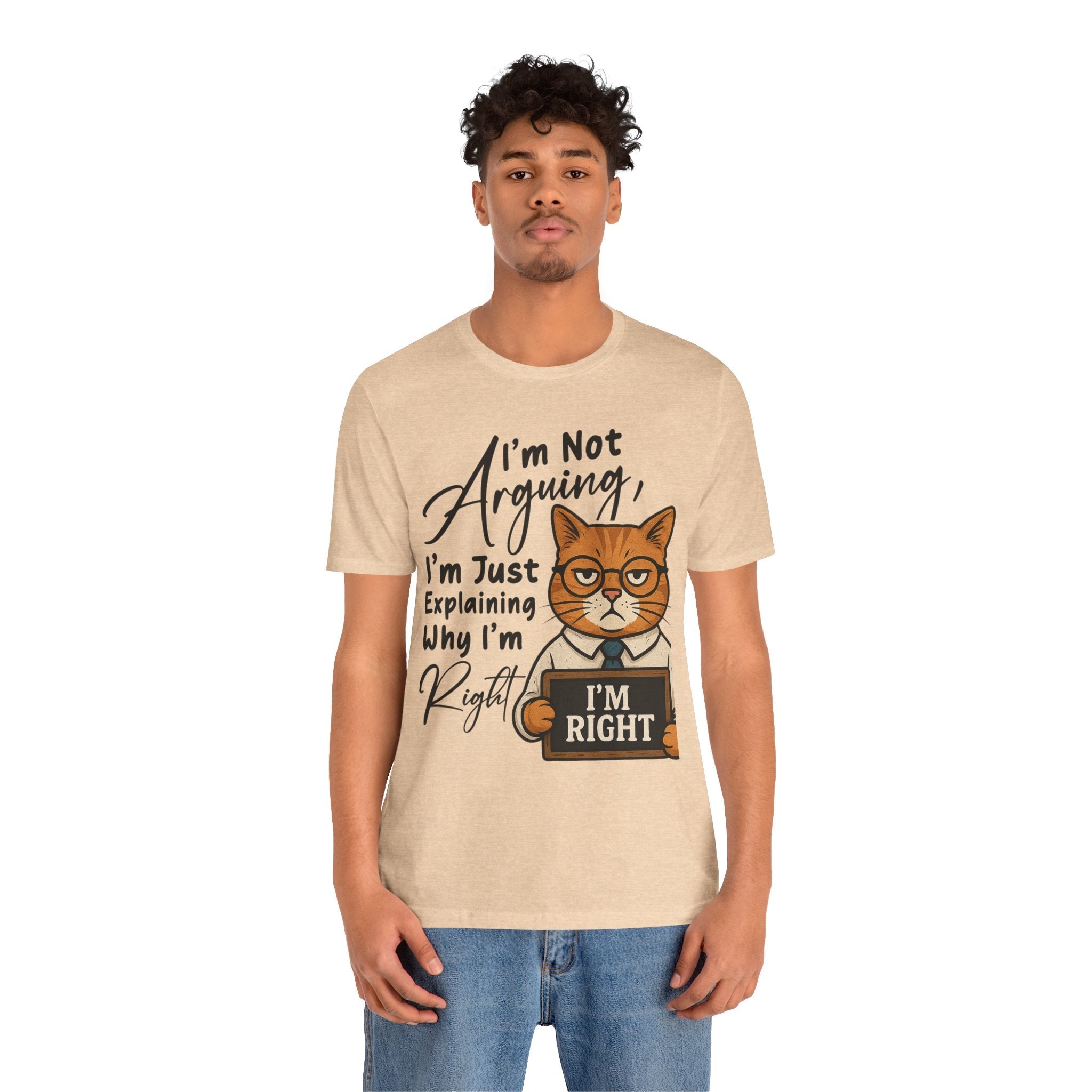 Funny Cat Quote Tee, I'm Right cat shirt - Doylestreasures