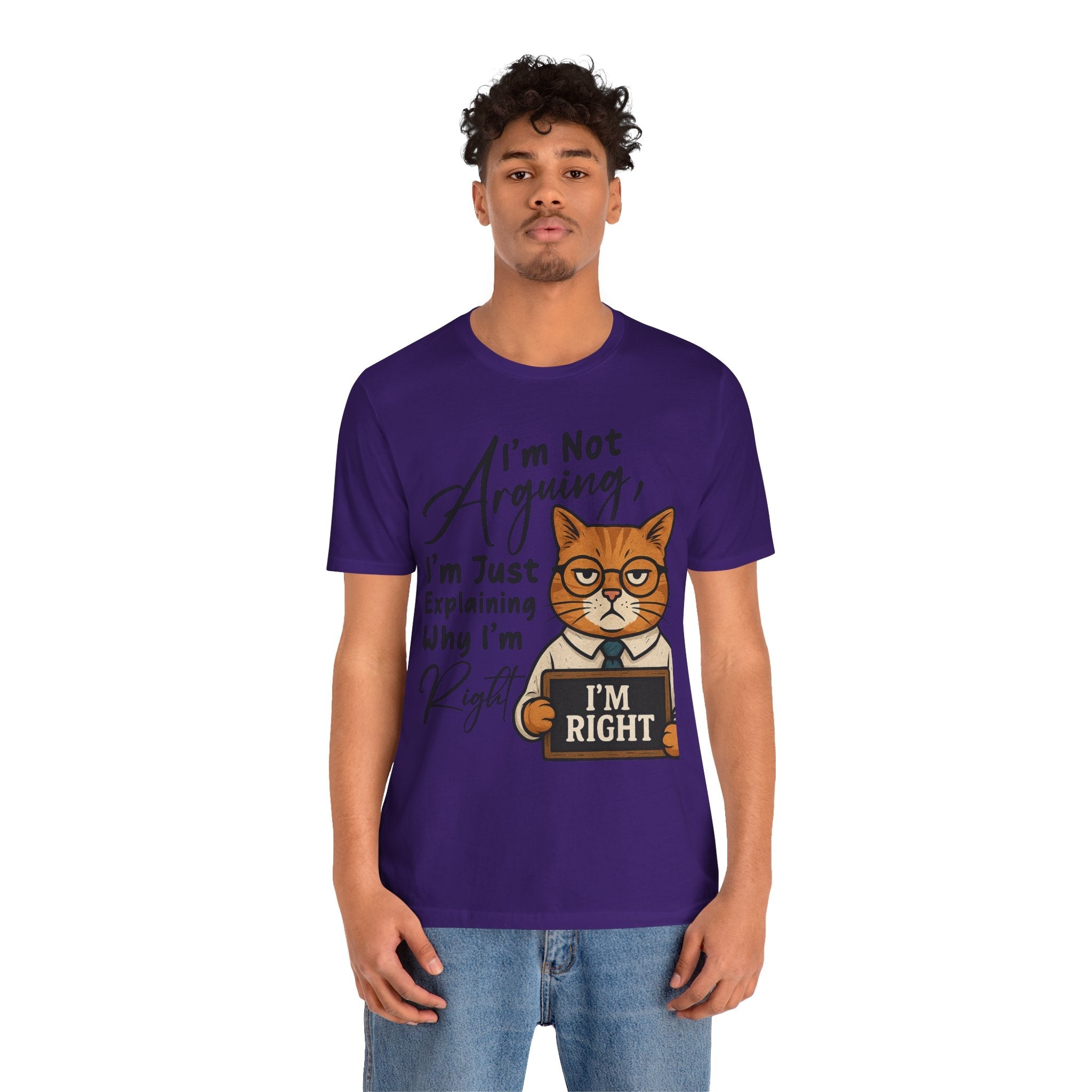 Funny Cat Quote Tee, I'm Right cat shirt - Doylestreasures