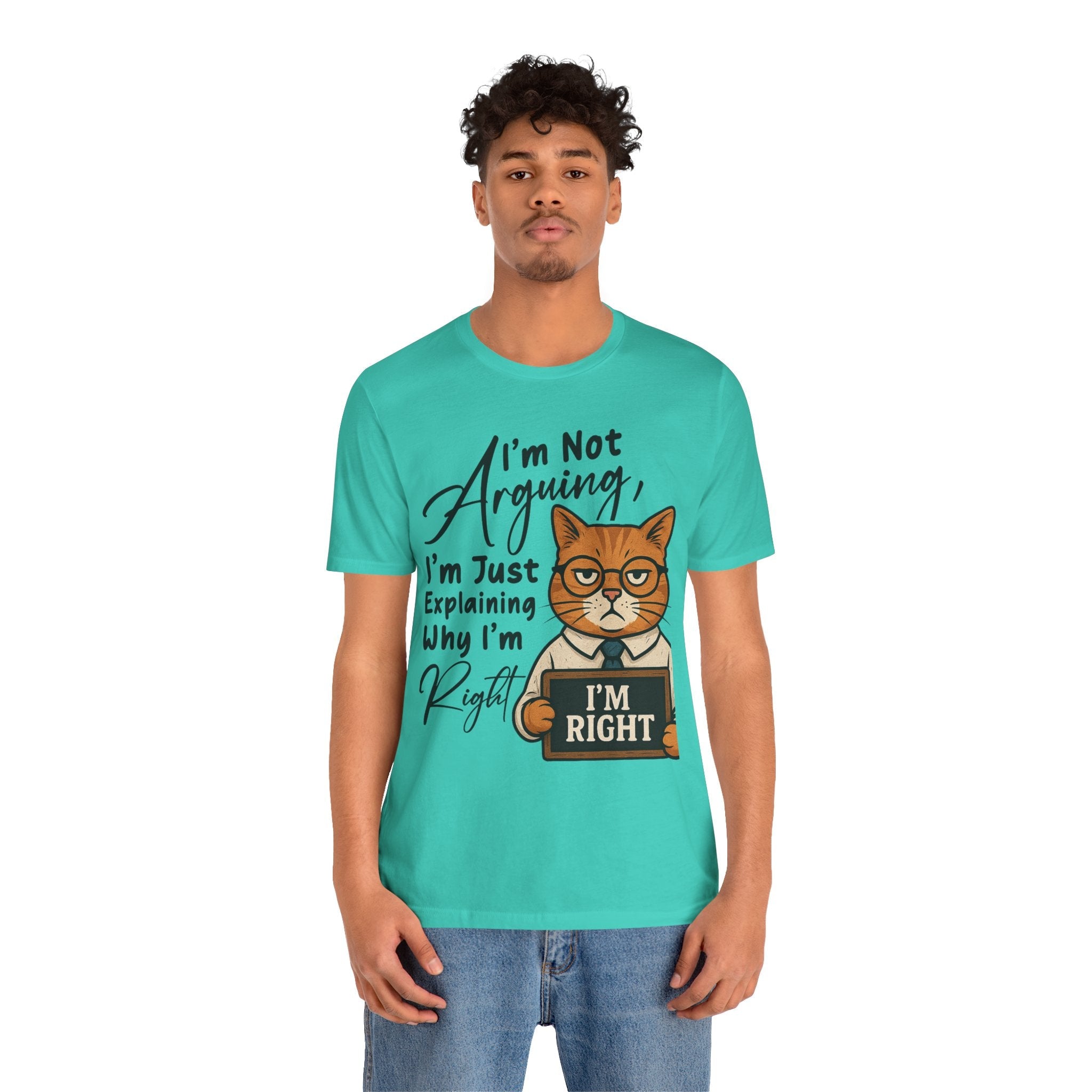 Funny Cat Quote Tee, I'm Right cat shirt - Doylestreasures