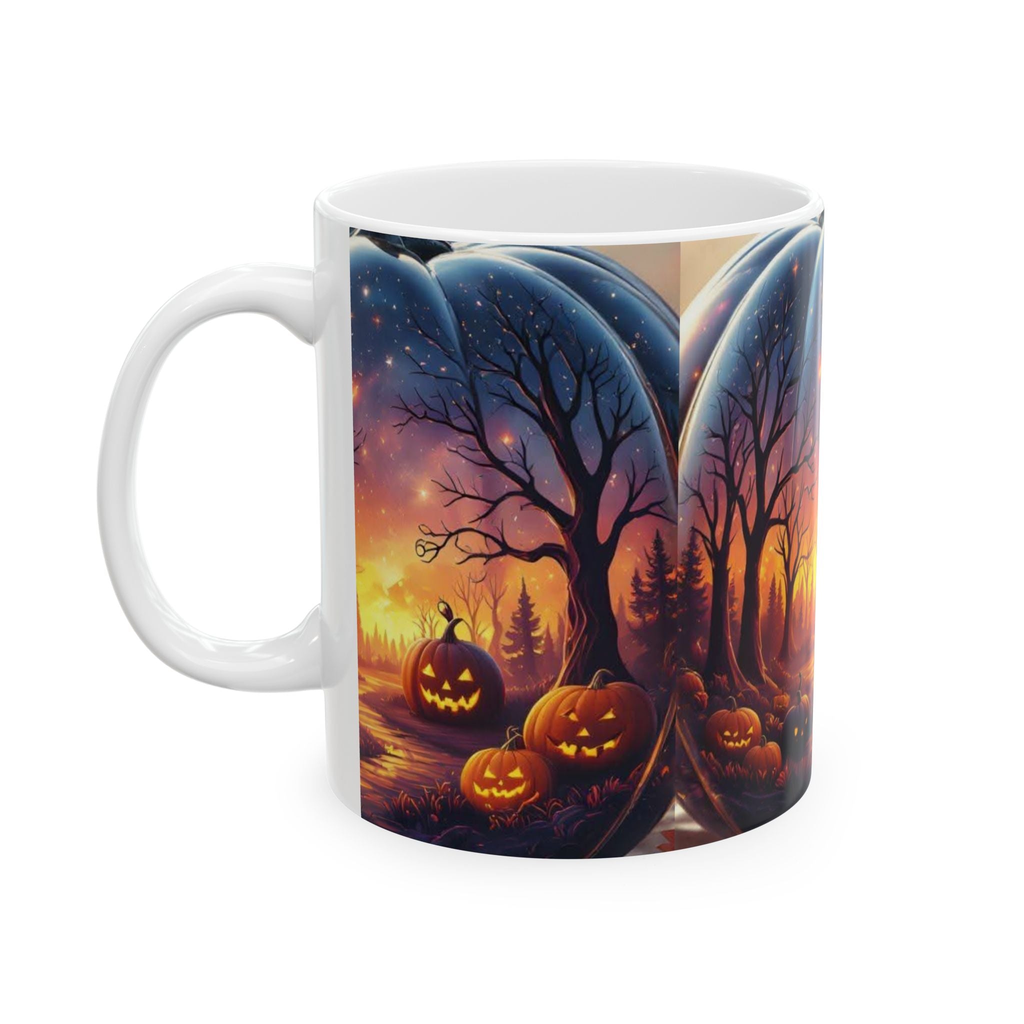 Halloween Ceramic Mug - Spooky Autumn Vibes - Doylestreasures