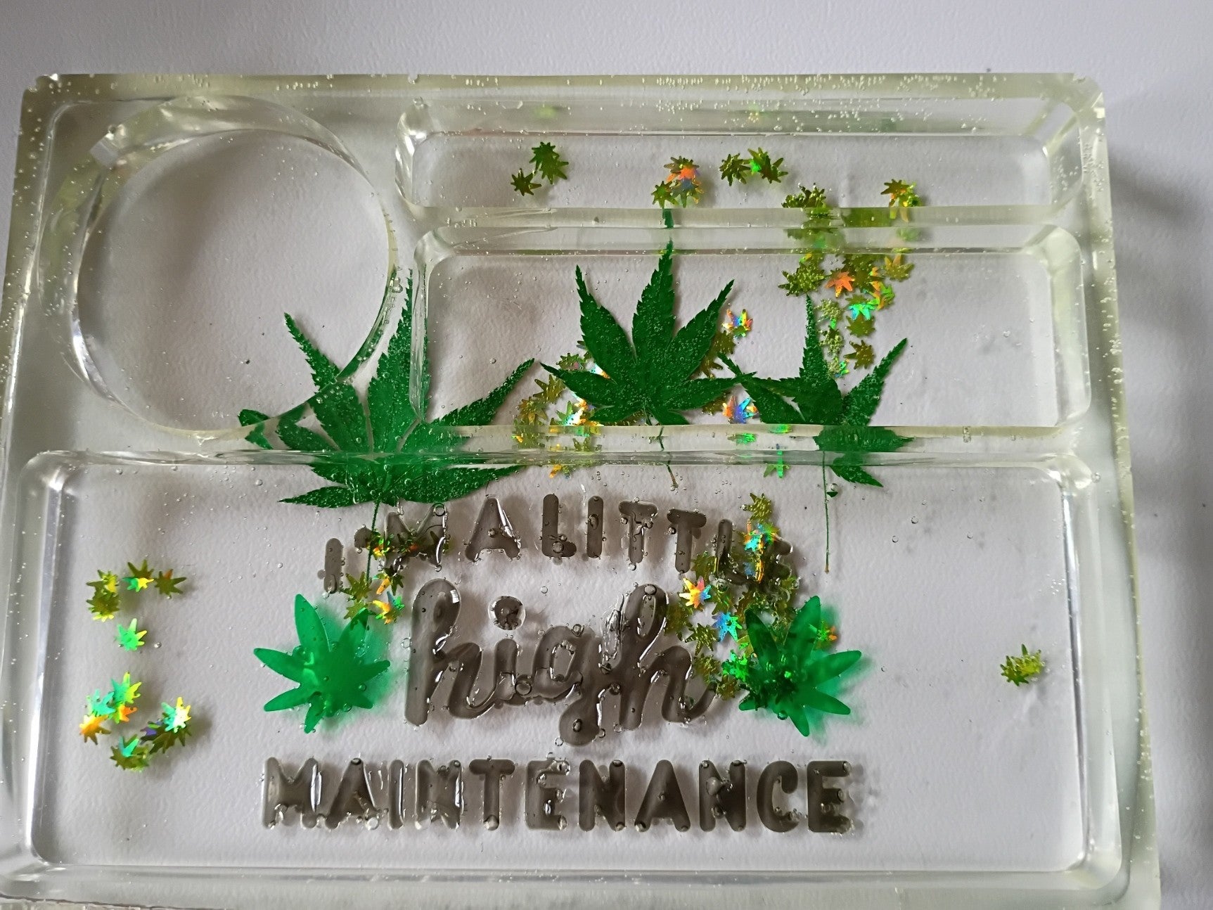 Handmade High Maintenance Rolling Tray - Doylestreasures