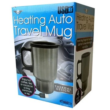 Heated Travel Mug USB Powered - Doylestreasures