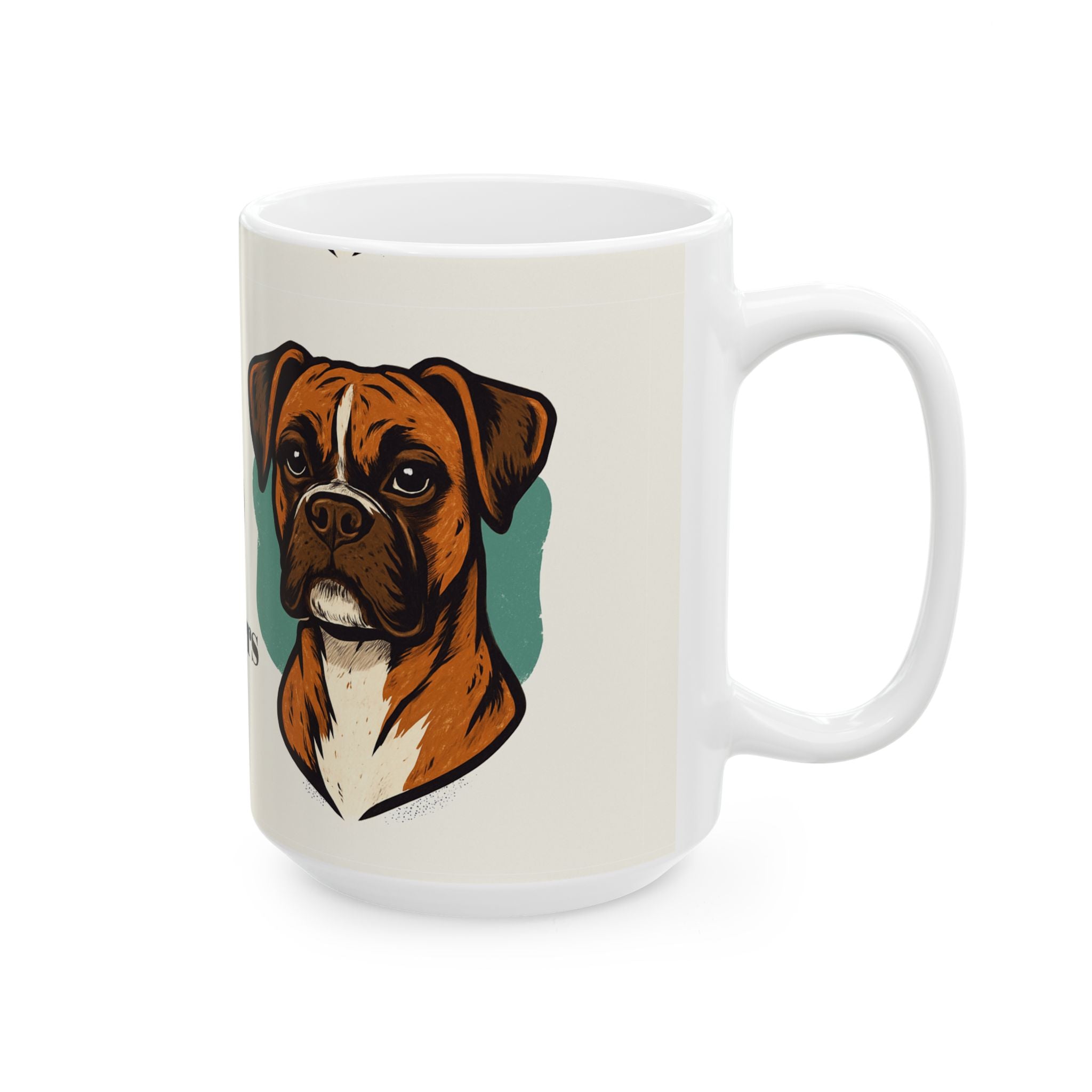 I Love Boxers Ceramic Mug - Dog Lover Gift, Pet Owner Cup, Birthday [...] - Doylestreasures