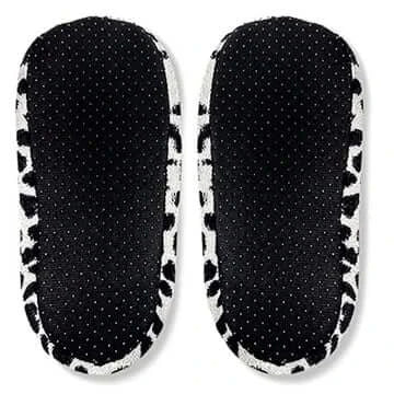 Isaac Mizrahi Leopard Sherpa Lined Slippers - Doylestreasures