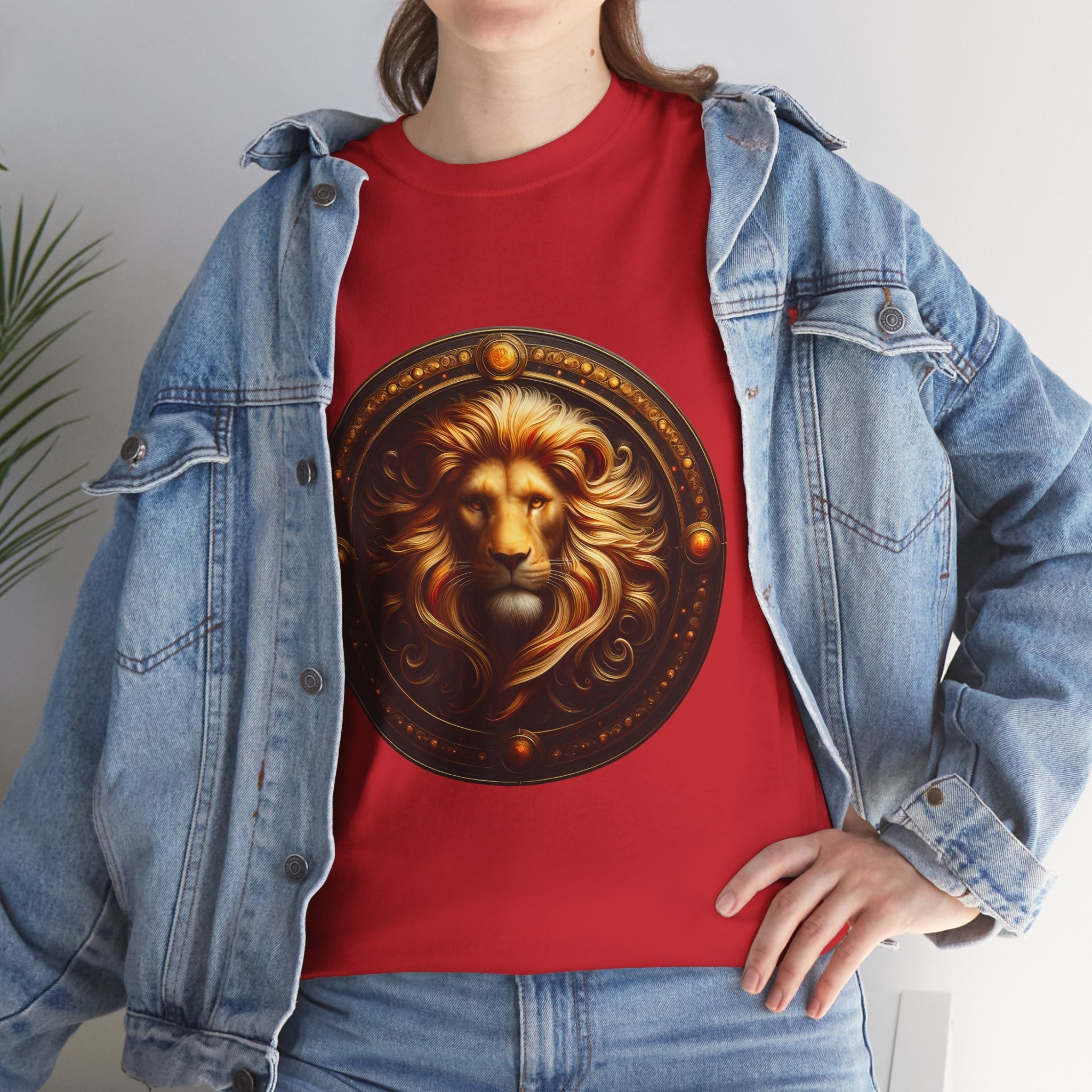 Leo Zodiac Tee, Astrology Shirt, Unisex Heavy Cotton Tee, Birthday Gift, [...] - Doylestreasures