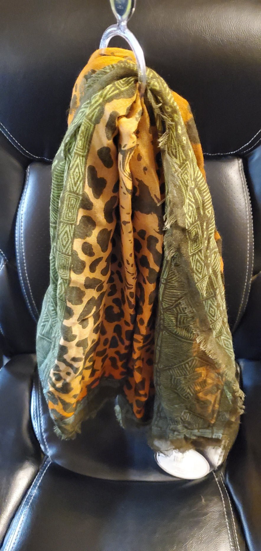 Leopard Print Scarf - Doylestreasures