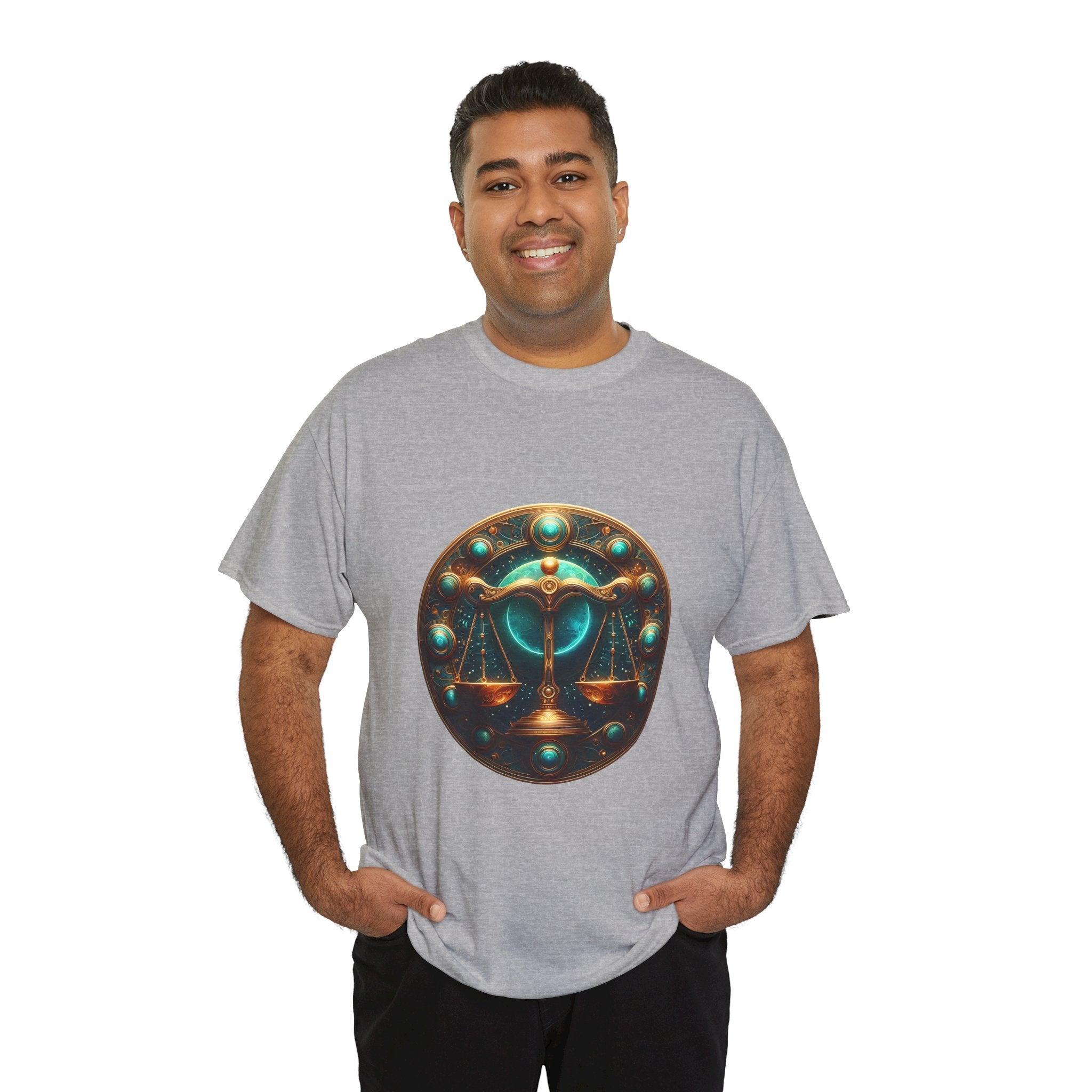 Libra Zodiac Tee, Astrology Shirt, Libra Birthday Gift, Celestial Apparel, [...] - Doylestreasures