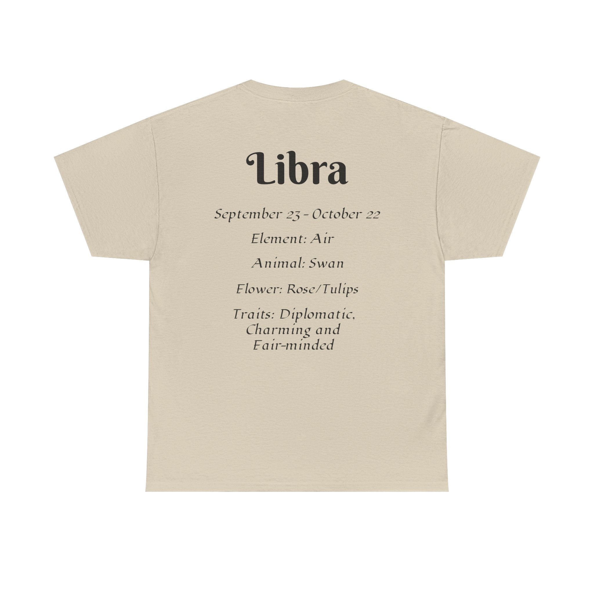 Libra Zodiac Tee, Astrology Shirt, Libra Birthday Gift, Celestial Apparel, [...] - Doylestreasures