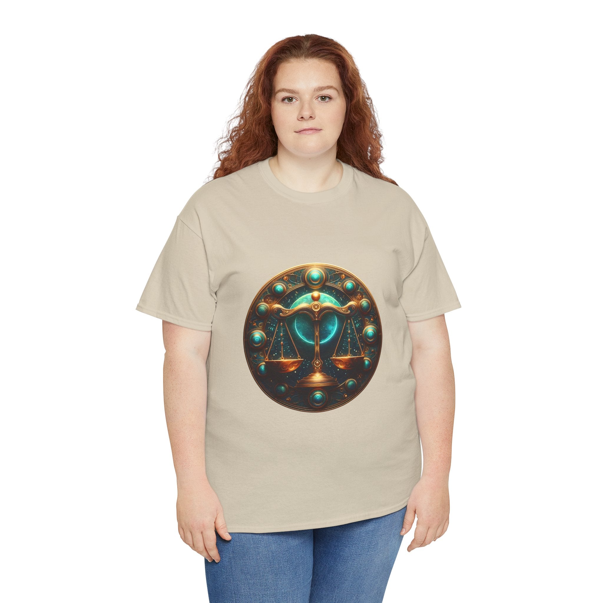 Libra Zodiac Tee, Astrology Shirt, Libra Birthday Gift, Celestial Apparel, [...] - Doylestreasures