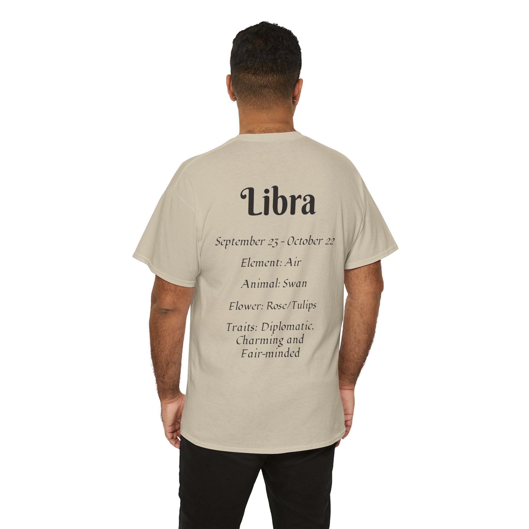 Libra Zodiac Tee, Astrology Shirt, Libra Birthday Gift, Celestial Apparel, [...] - Doylestreasures